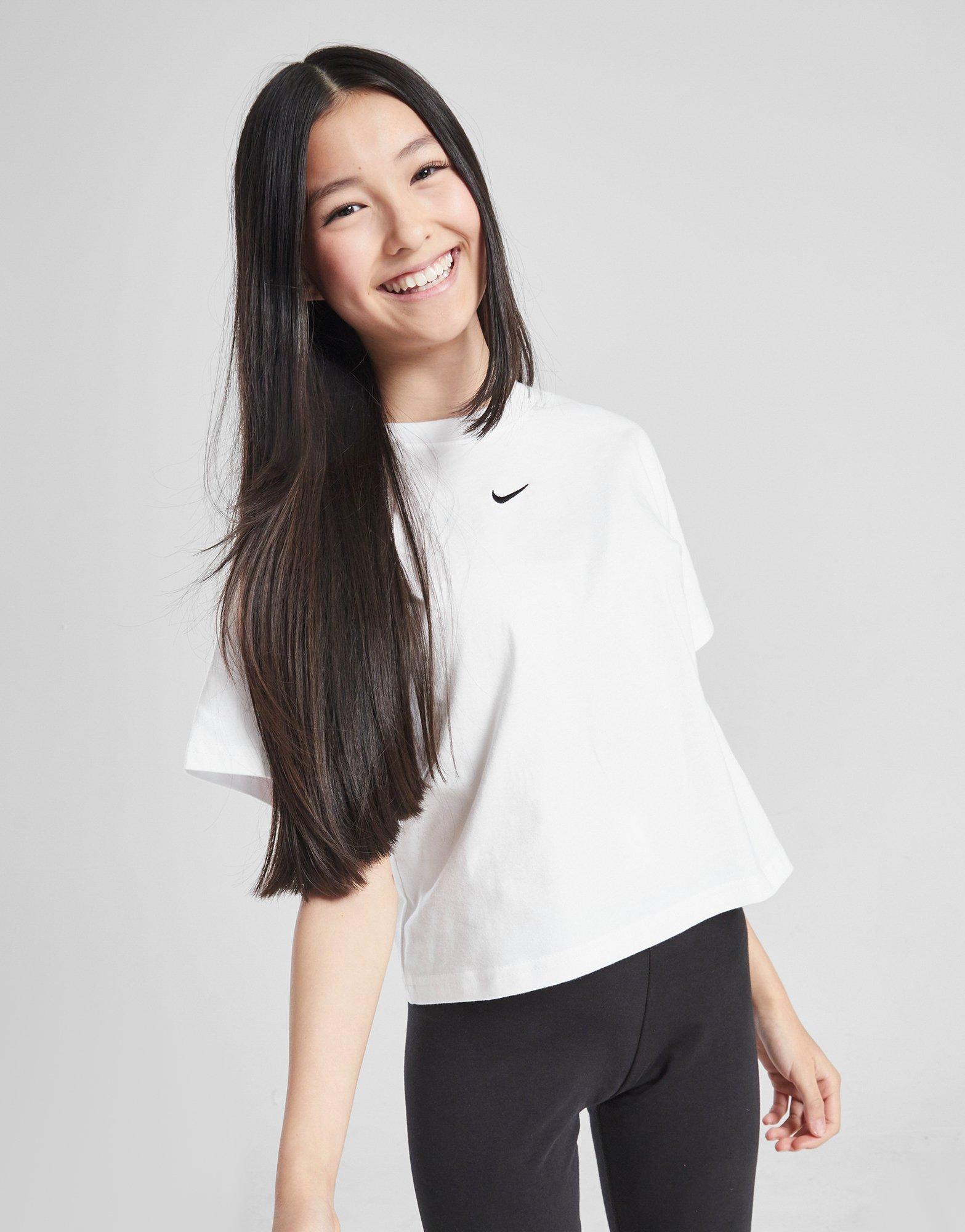 Nike Tričko G Nsw Tee Boxy Essntl Lbr Girl