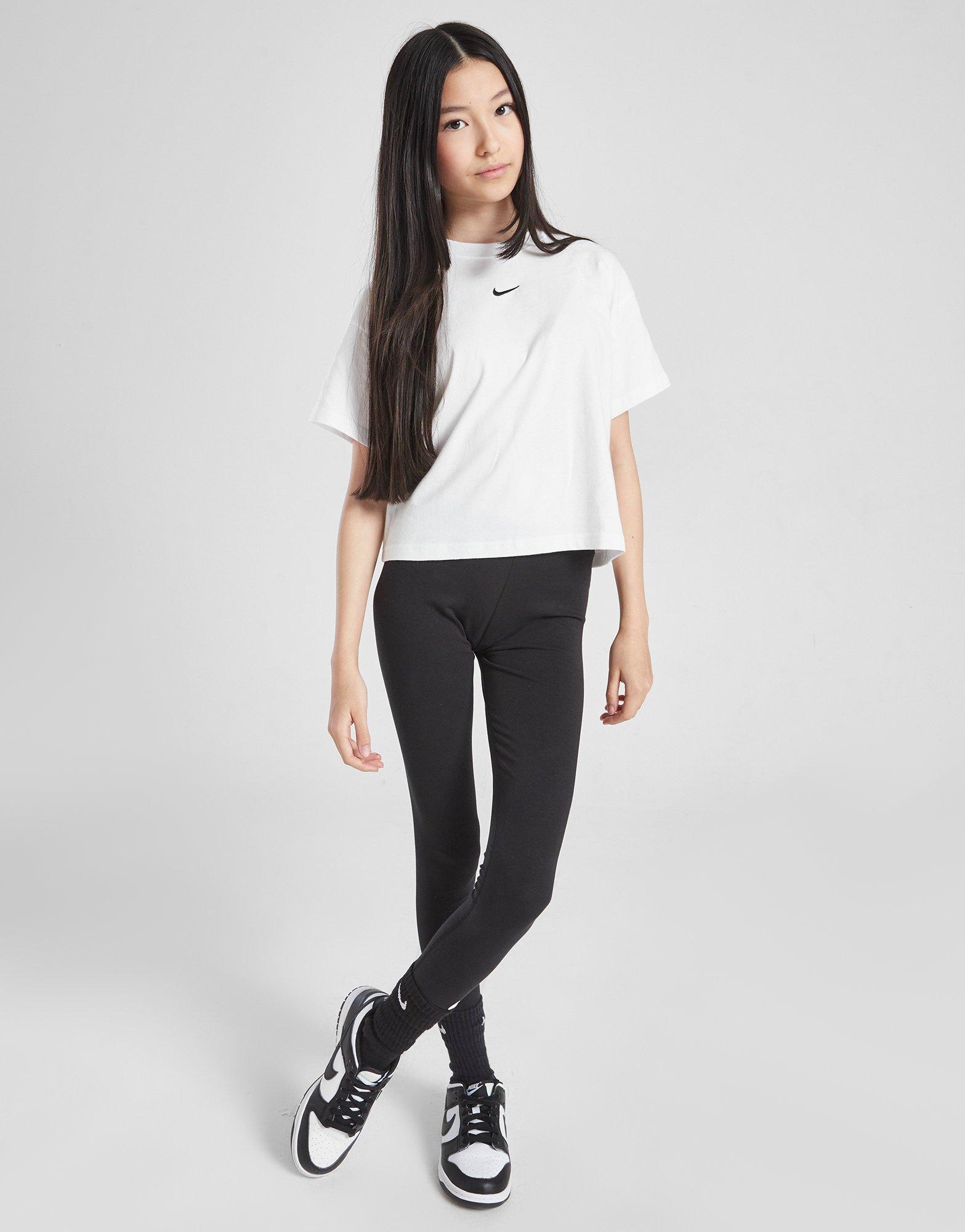 Gyerek póló NIKE PÓLÓ G NSW TEE BOXY ESSNTL LBR GIRL FZ5559-100 Fehér