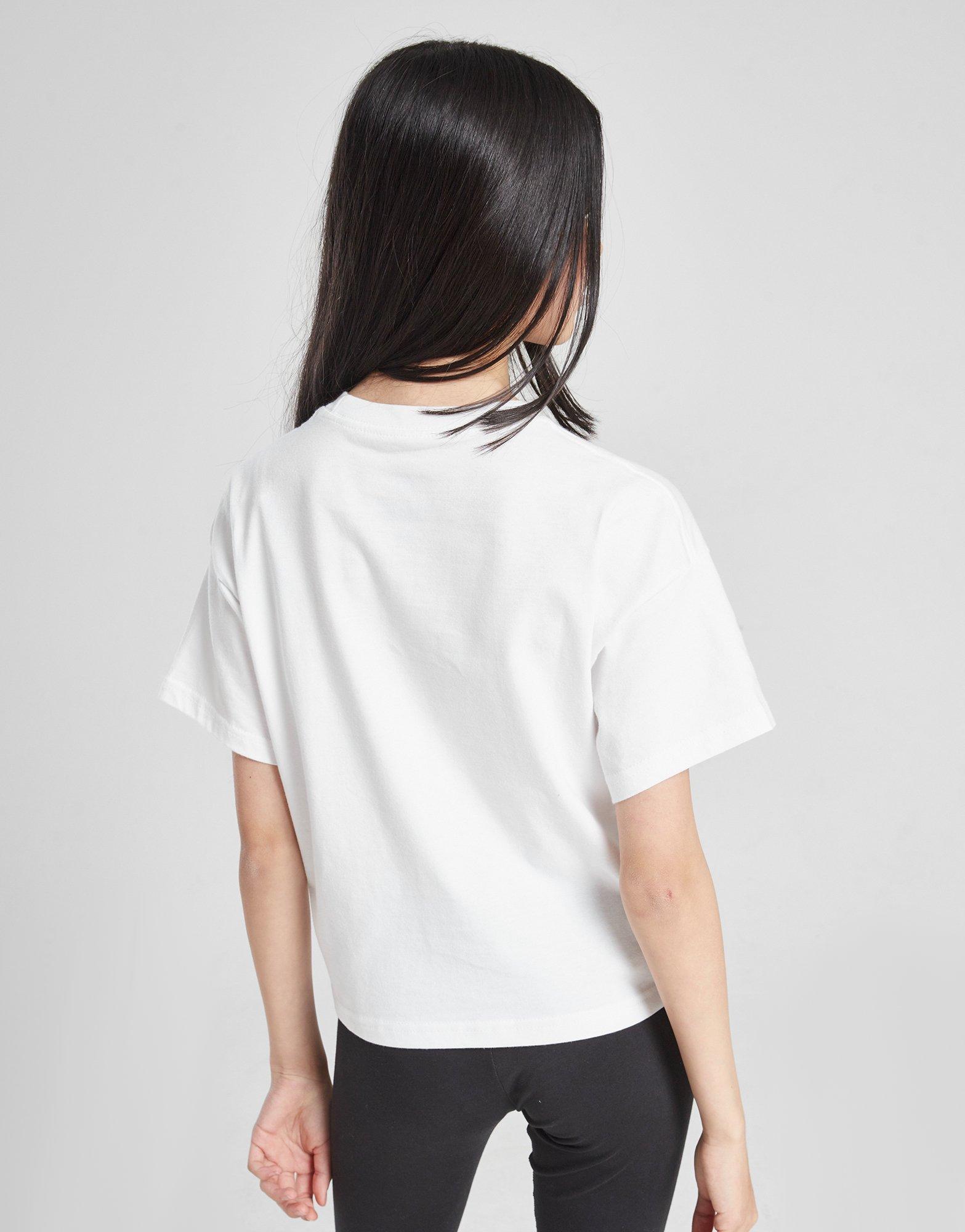 Gyerek póló NIKE PÓLÓ G NSW TEE BOXY ESSNTL LBR GIRL FZ5559-100 Fehér