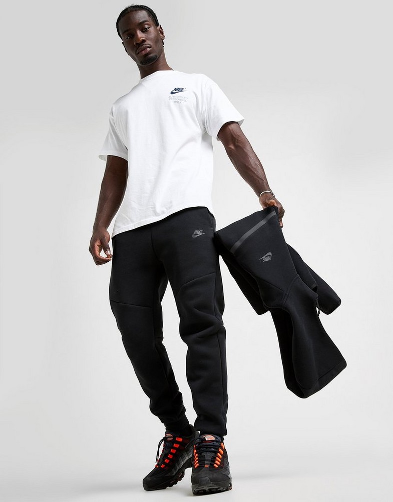 Чоловічі штани NIKE ШТАНИ M NK TCH FLC JGGR HV0959-010 Чорний