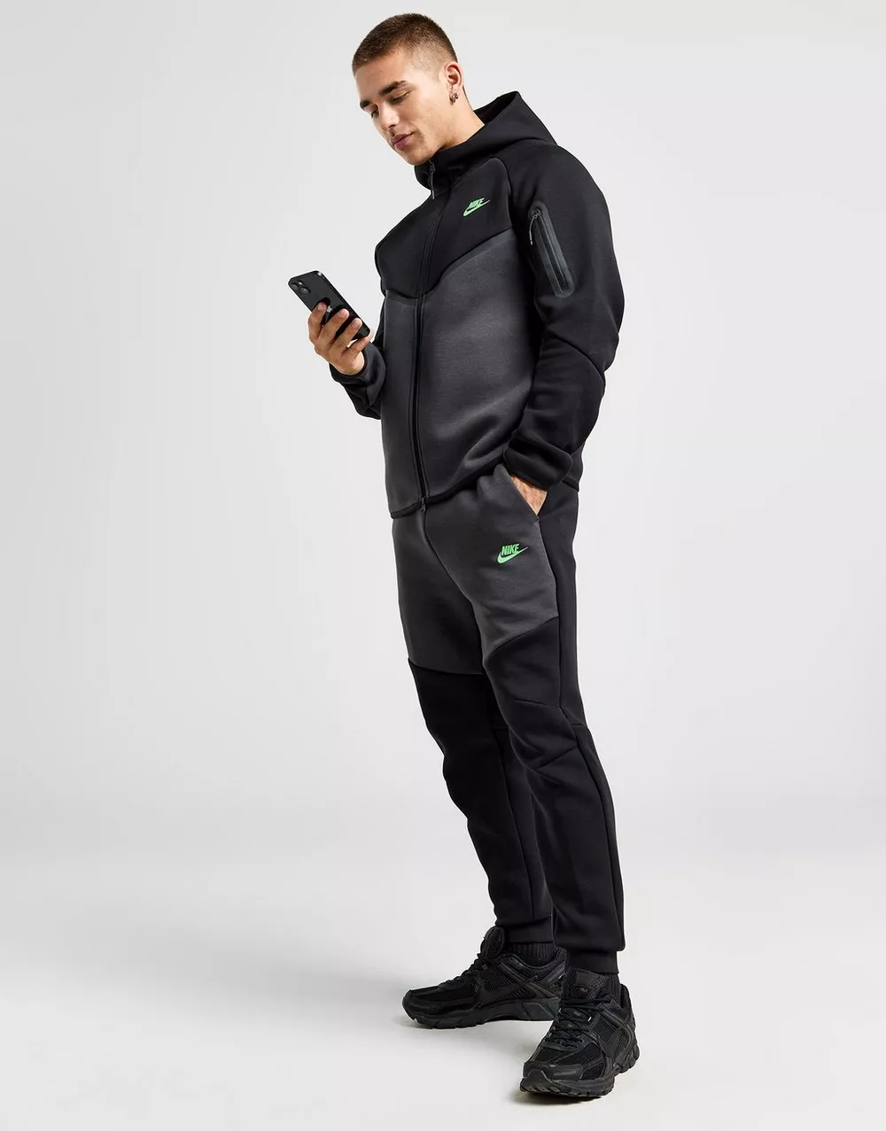 NIKE ШТАНИ M NK TCH FLC JGGR, фото 1 з 5