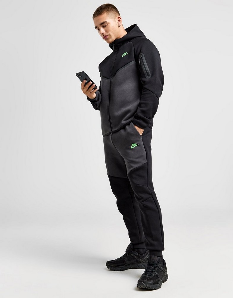 Чоловічі штани NIKE ШТАНИ M NK TCH FLC JGGR HV0959-015 Чорний