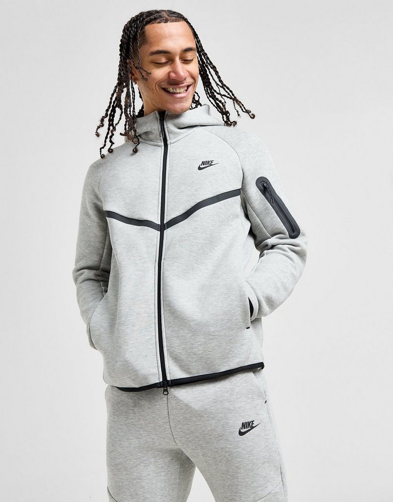 Férfi pulóverek NIKE PULÓVER KAPUCNIS M NK TCH FLC FZ WR HOODIE