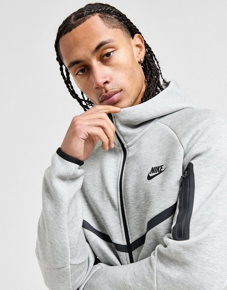 Férfi pulóverek NIKE PULÓVER KAPUCNIS M NK TCH FLC FZ WR HOODIE