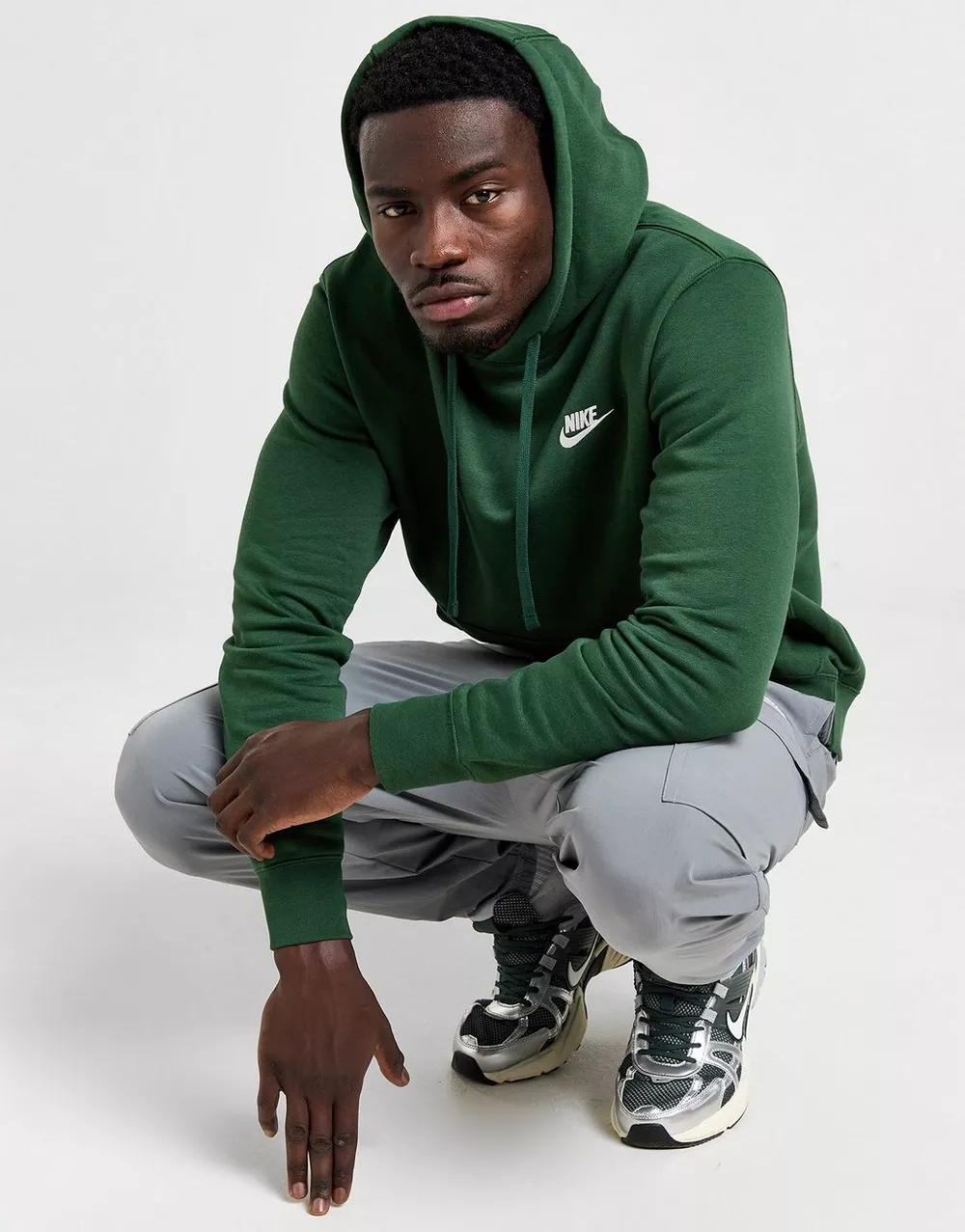 NIKE КОФТА З КАПЮШОНОМ M NSW CLUB HOODIE PO BB, фото 1 з 5