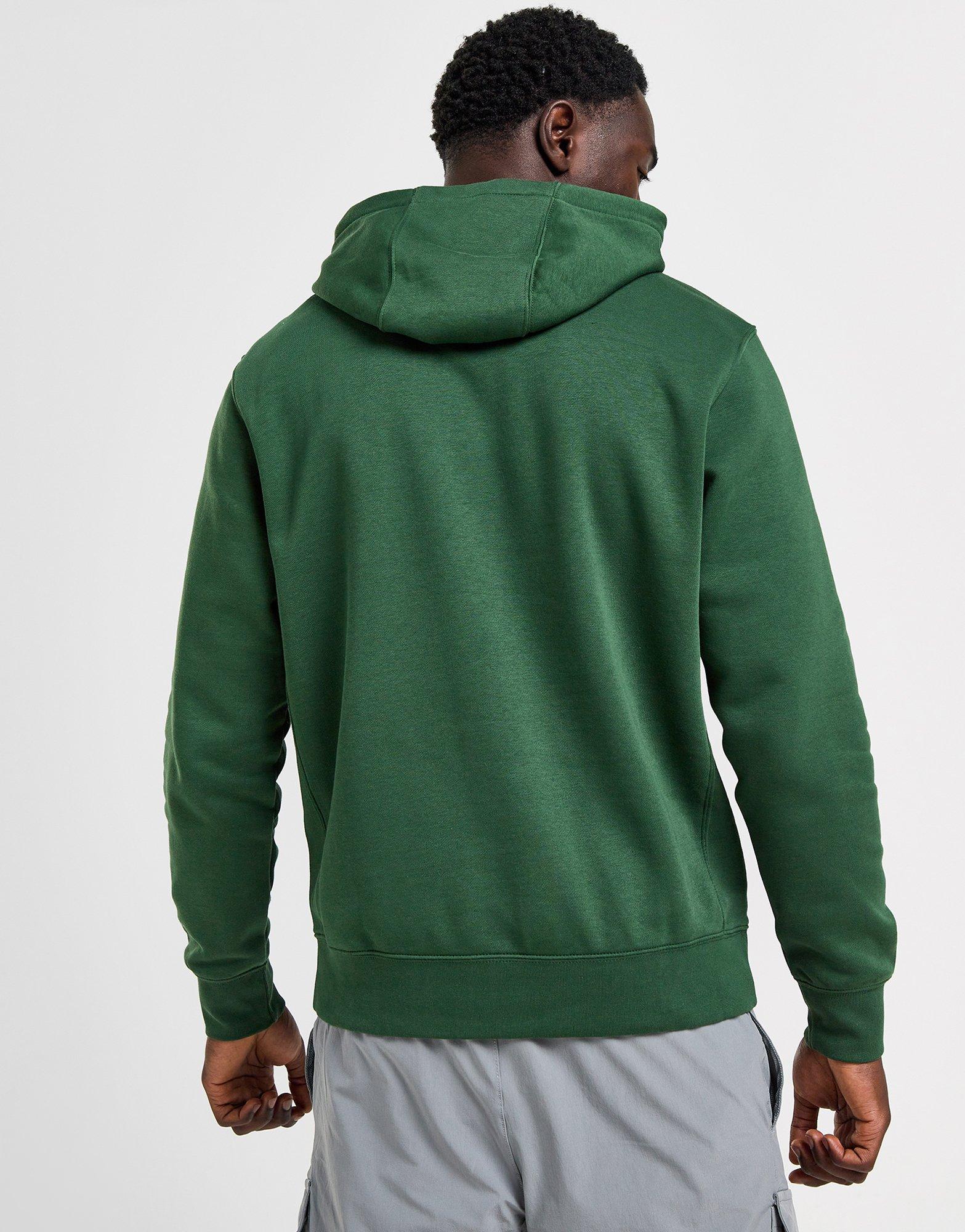 Чоловічі кофти NIKE КОФТА З КАПЮШОНОМ M NSW CLUB HOODIE PO BB BV2654-323 Зелений