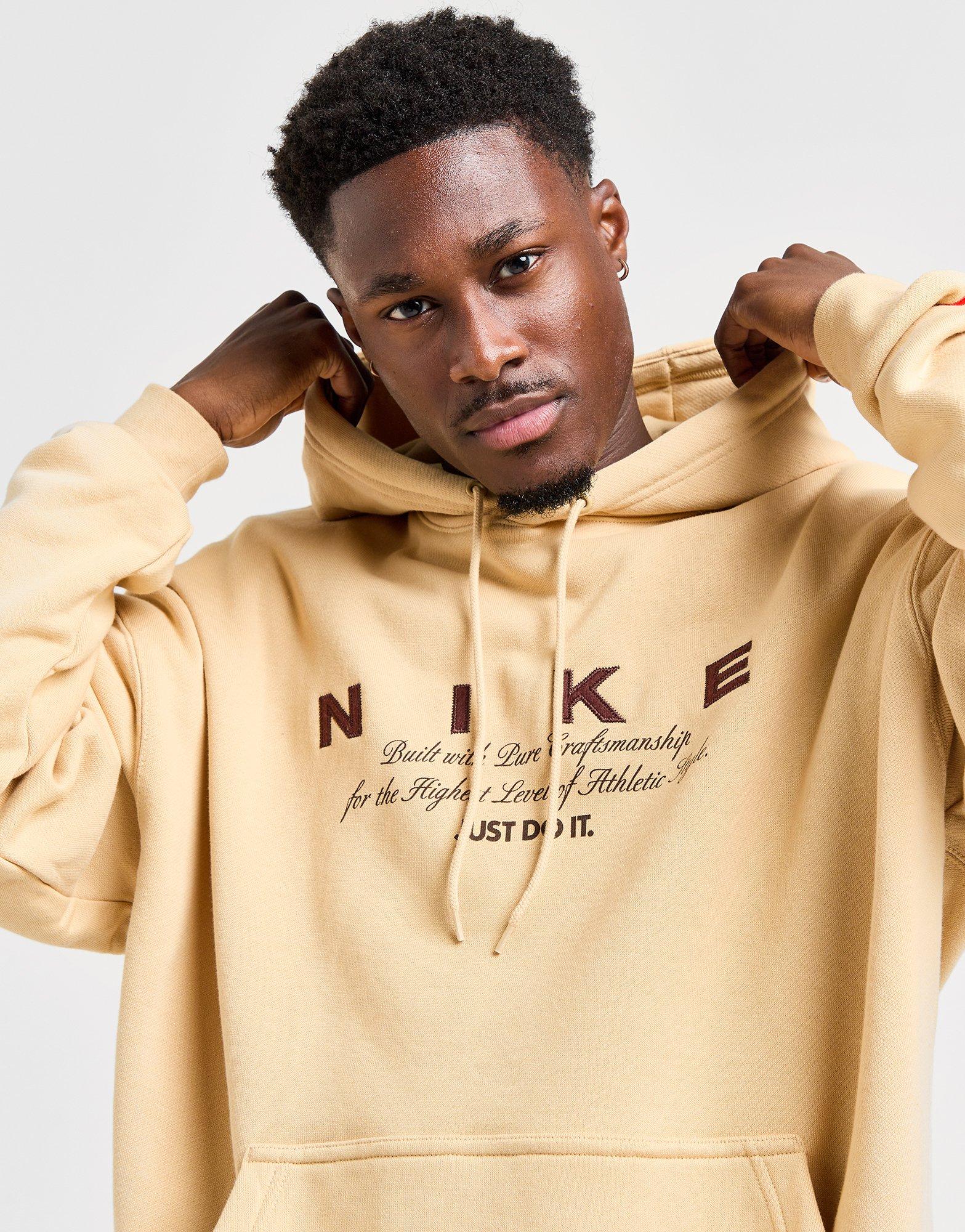 Мъжка блуза NIKE СУИТЧЪР С КАЧУЛКА M NK CLUB OS PO HD GCEL HV4006-233 Бежов