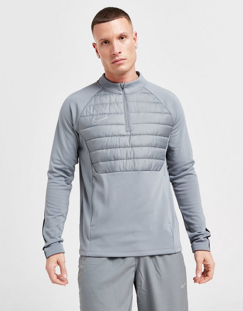 Чоловічі кофти NIKE КОФТА НА БЛИСКАВЦІ M NK TF ACD DRL ТОП WW FB6816-065 Сірий