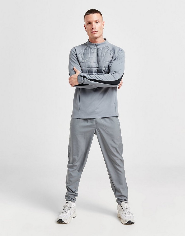 Чоловічі кофти NIKE КОФТА НА БЛИСКАВЦІ M NK TF ACD DRL ТОП WW FB6816-065 Сірий