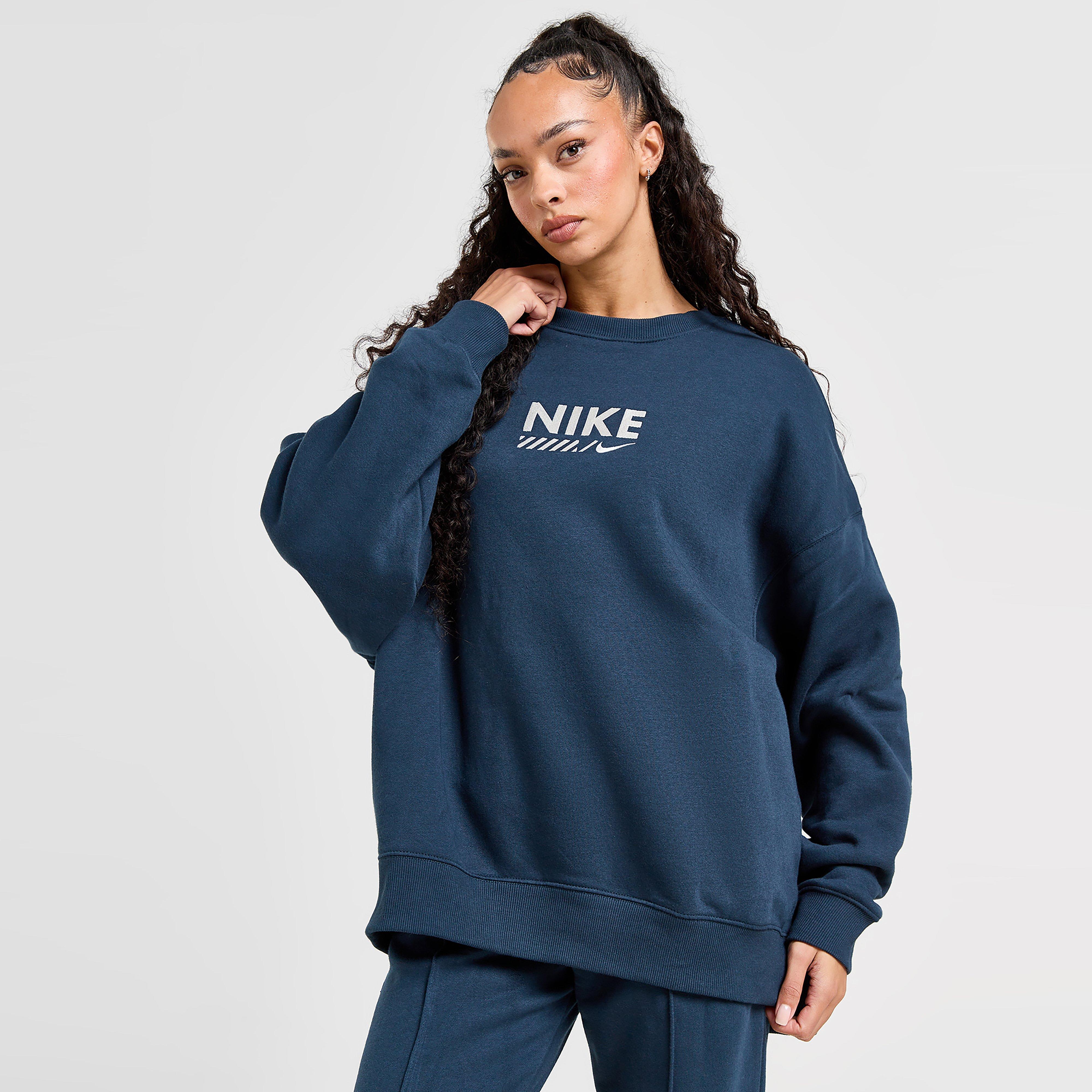 Bluza damska NIKE BLUZA W NSW FLC OS CREW GLS