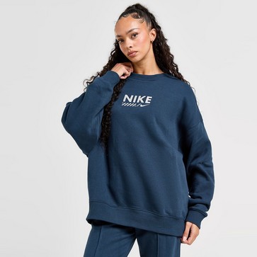 Dámska mikina NIKE MIKINA W NSW FLC OS CREW GLS