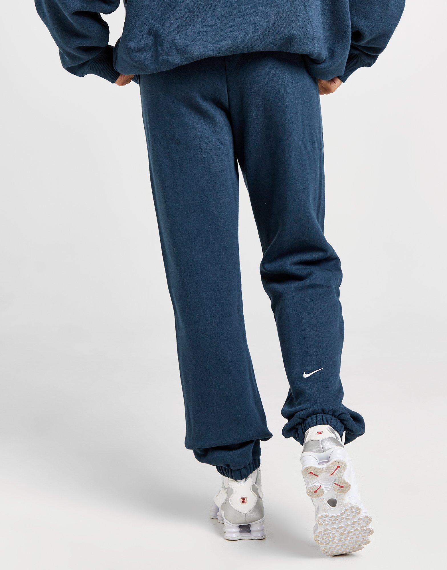 Női nadrág NIKE NADRÁG W NSW FLC PANT GLS HM4319-478 Sötétkék