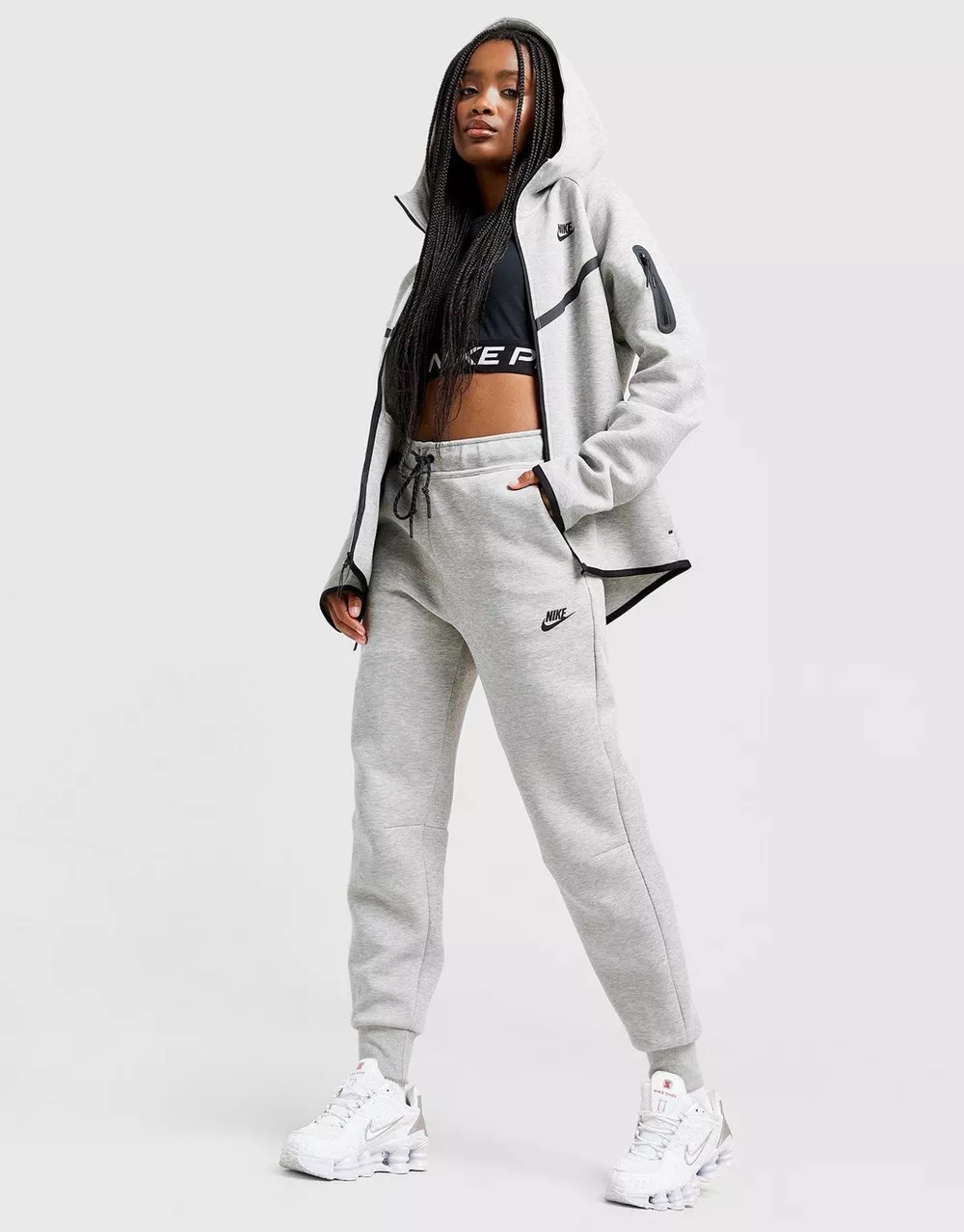 NIKE ШТАНИ W NSW TCH FLC MR JGGER 2, фото 1 з 6