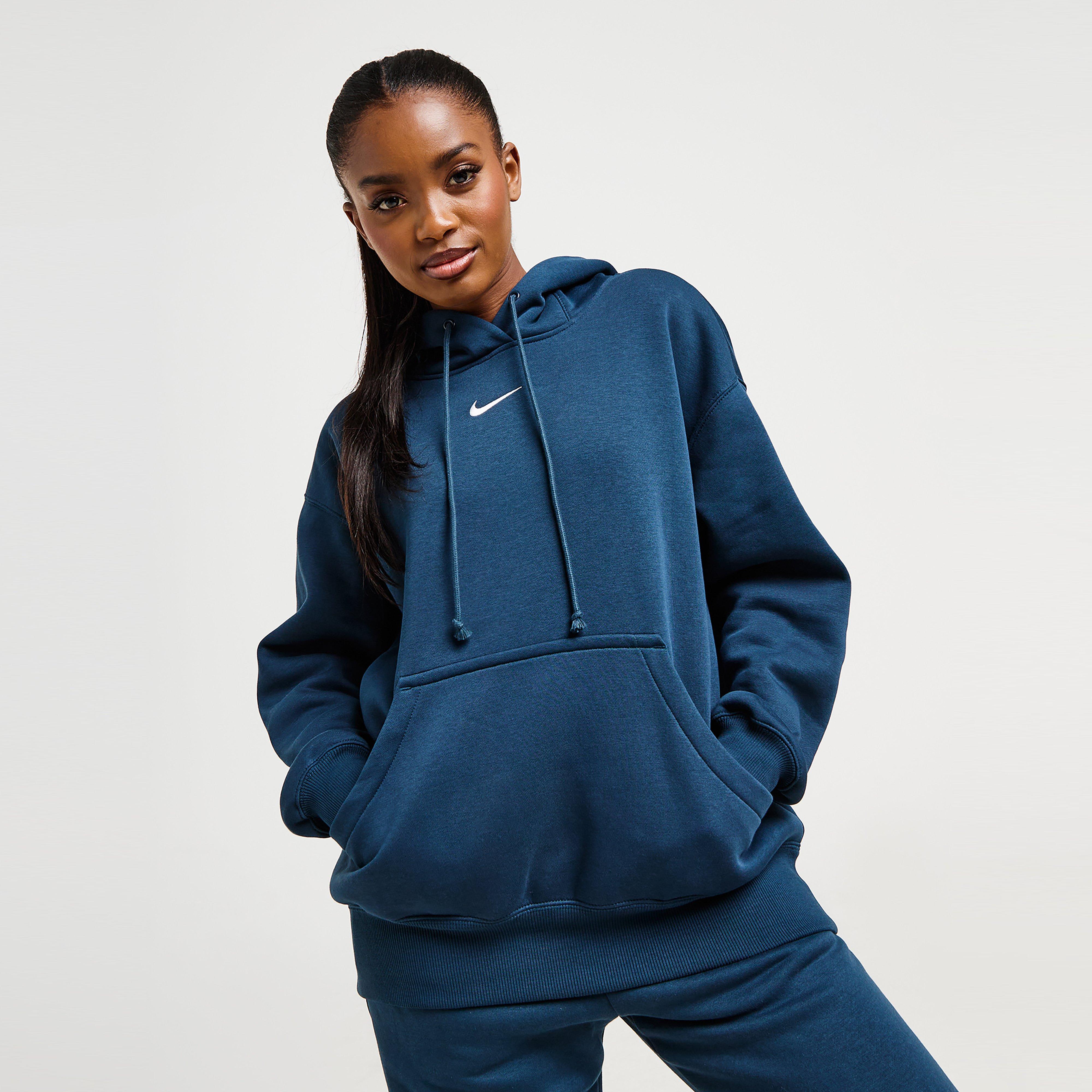 Bluză pentru femei NIKE BLUZĂ CU GLUGĂ W NSW PHNX FLC OS PO HOODIE