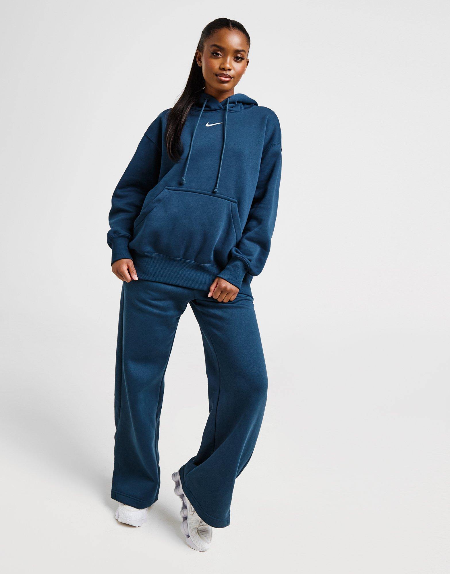 Дамска блуза NIKE СУИТЧЪР С КАЧУЛКА W NSW PHNX FLC OS PO HOODIE DQ5860-478 Тъмносин