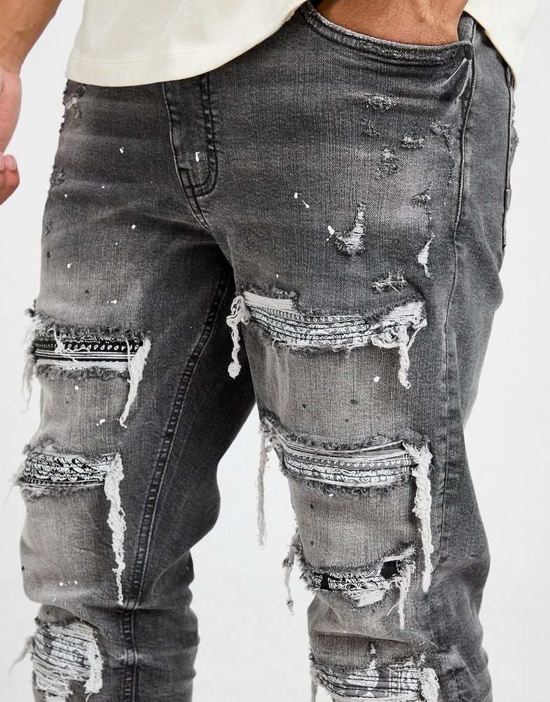Чоловічі джинси SUPPLY&DEMAND ШТАНИ ALDEN JN SLIM SUPTM17318741 Чорний