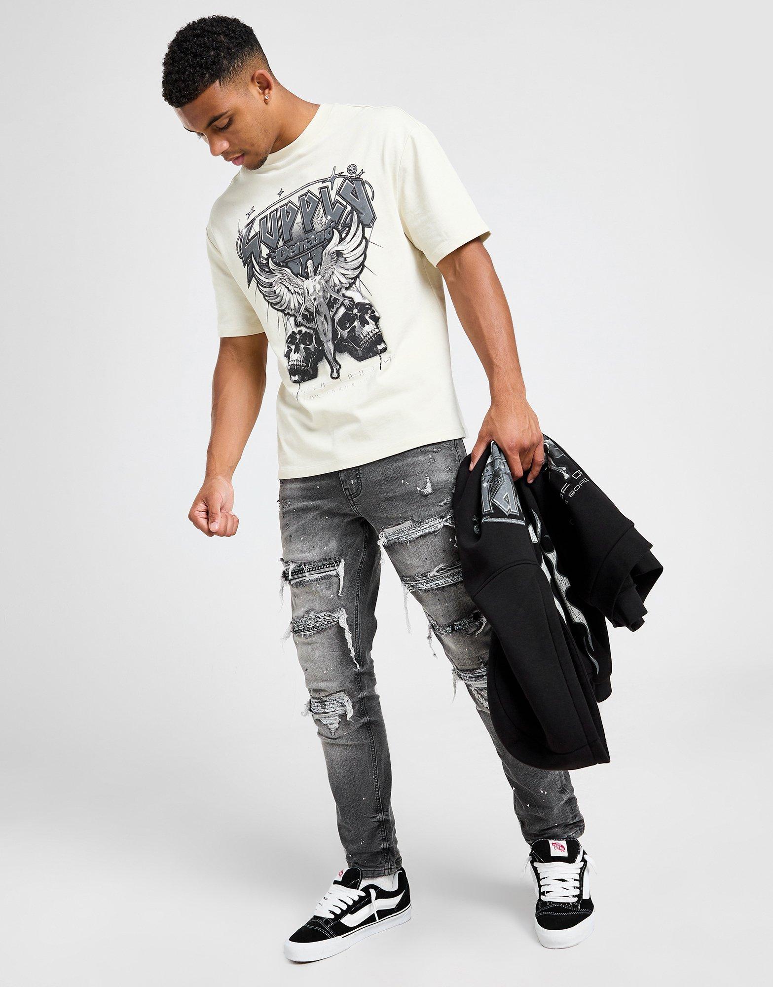 Pánske džínsy SUPPLY&DEMAND NOHAVICE  ALDEN JN SLIM SUPTM17318741 Čierna