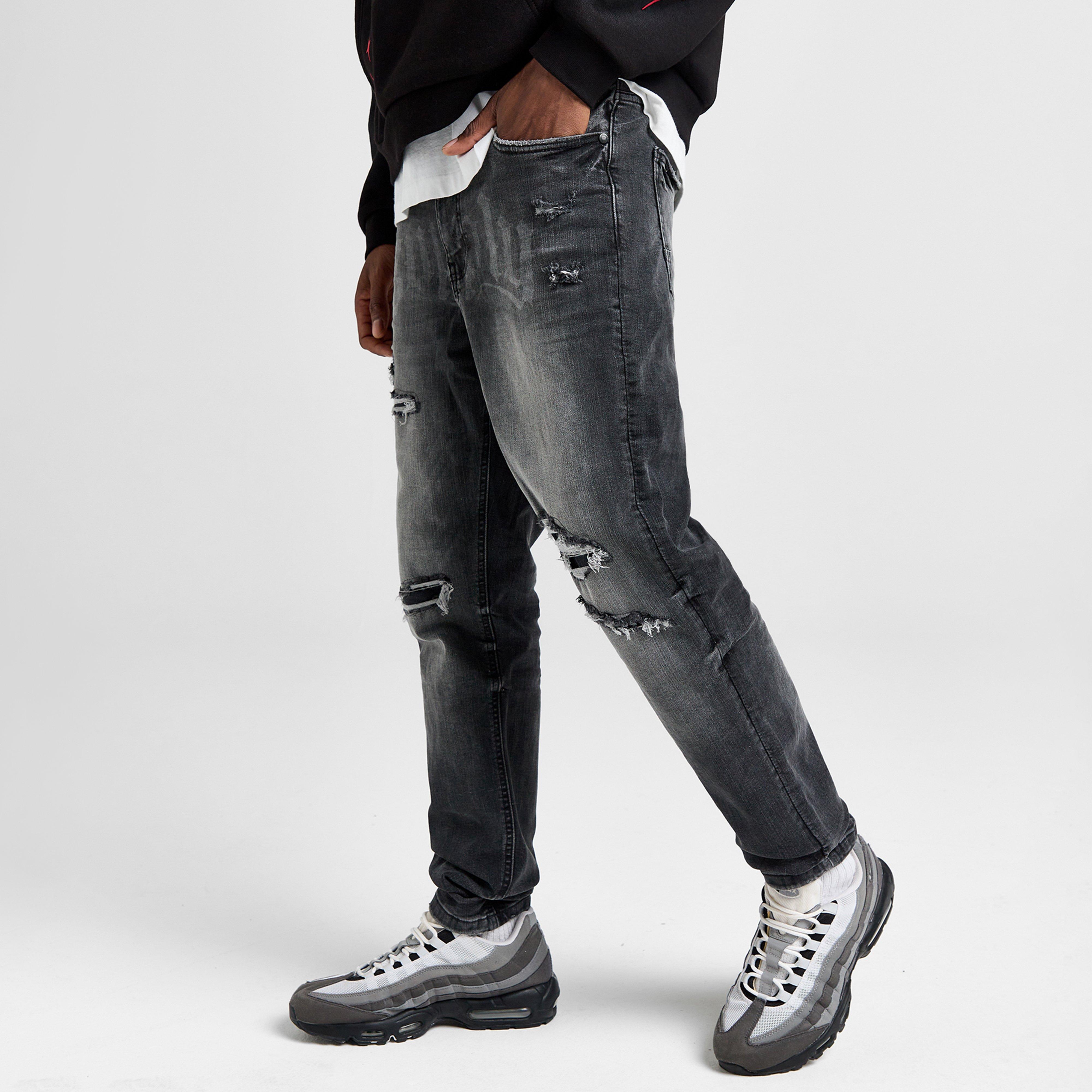 Blugi pentru bărbați SUPPLY&DEMAND PANTALONI  KATIMA JEAN BLK SLIM