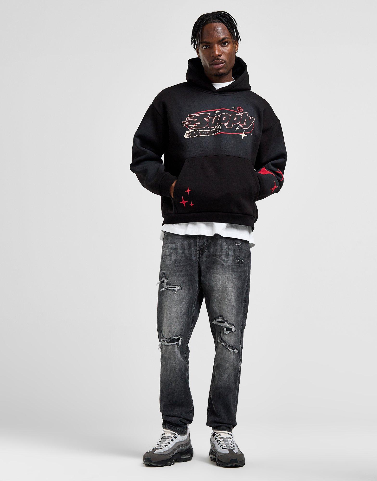 Muške traperice SUPPLY&DEMAND HLAČE KATIMA JEAN BLK SLIM SUPTM16915036 crna