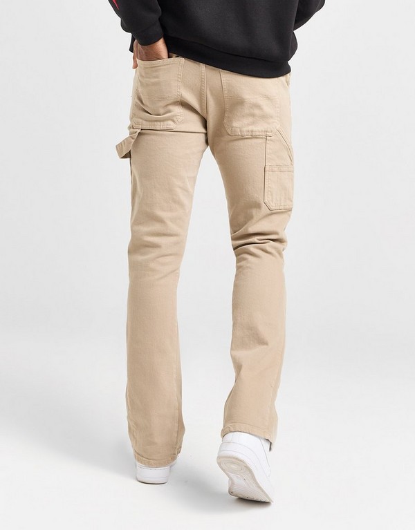 Supply&demand Spodnie Lando Jn Slim Fare Beige - obrazek 3