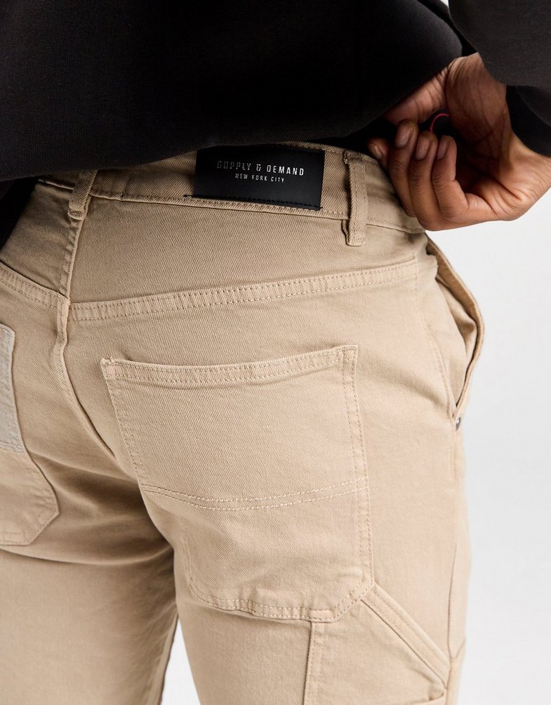 Чоловічі джинси SUPPLY&DEMAND ШТАНИ LANDO JN SLIM FARE BEIGE SUPTM17336339 Бежевий