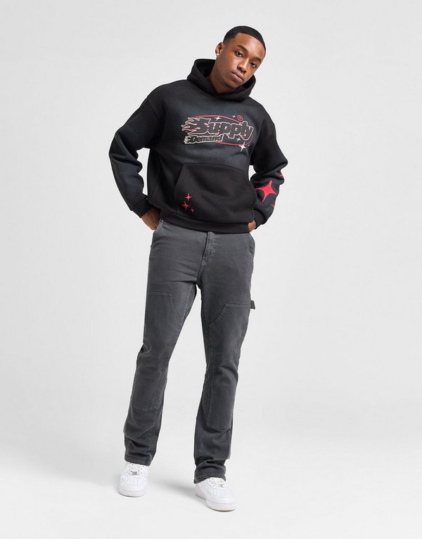 Supply&demand Spodnie Lando Jn Slim Fare Blk - obrazek 2