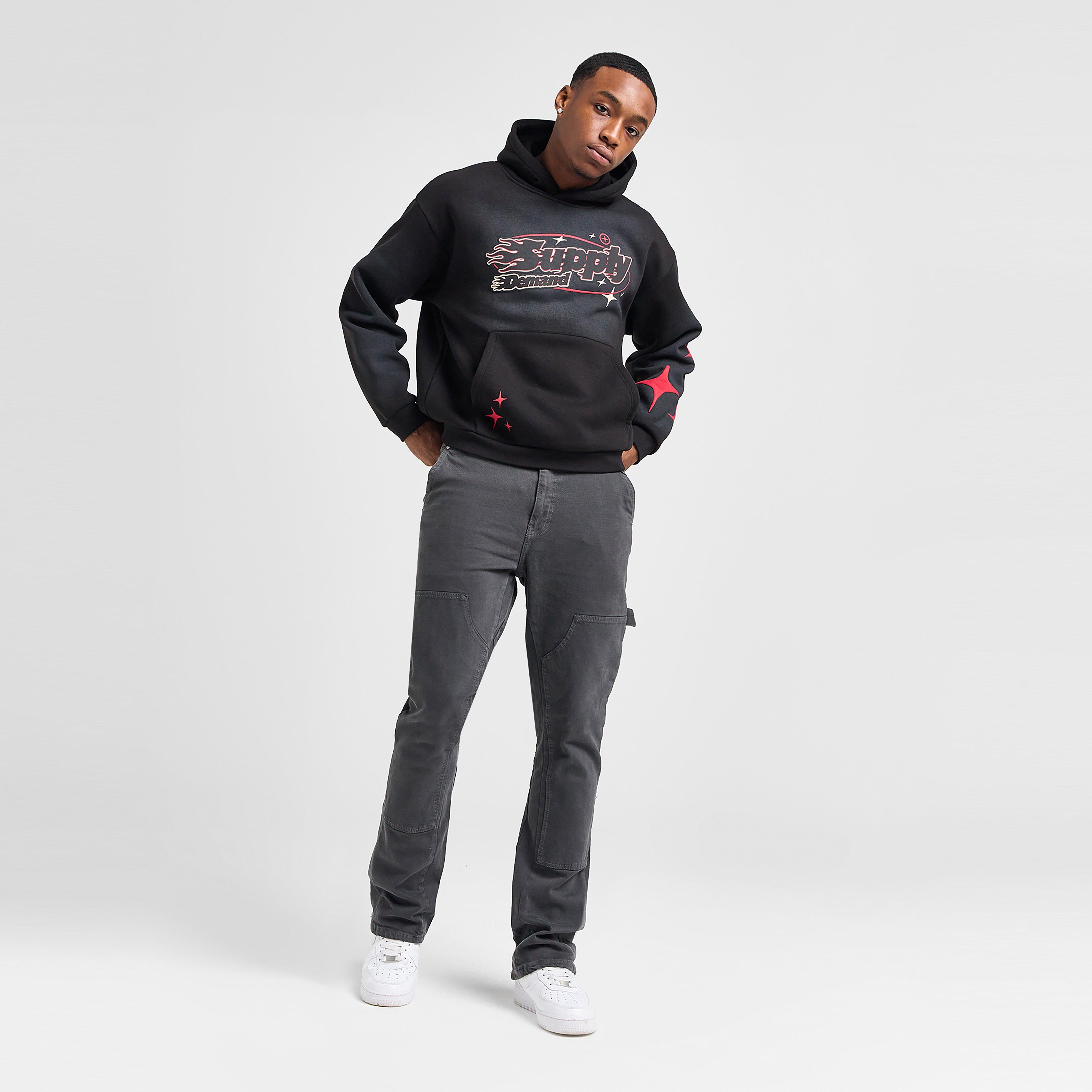 Pánske džínsy SUPPLY&DEMAND NOHAVICE  LANDO JN SLIM FARE BLK