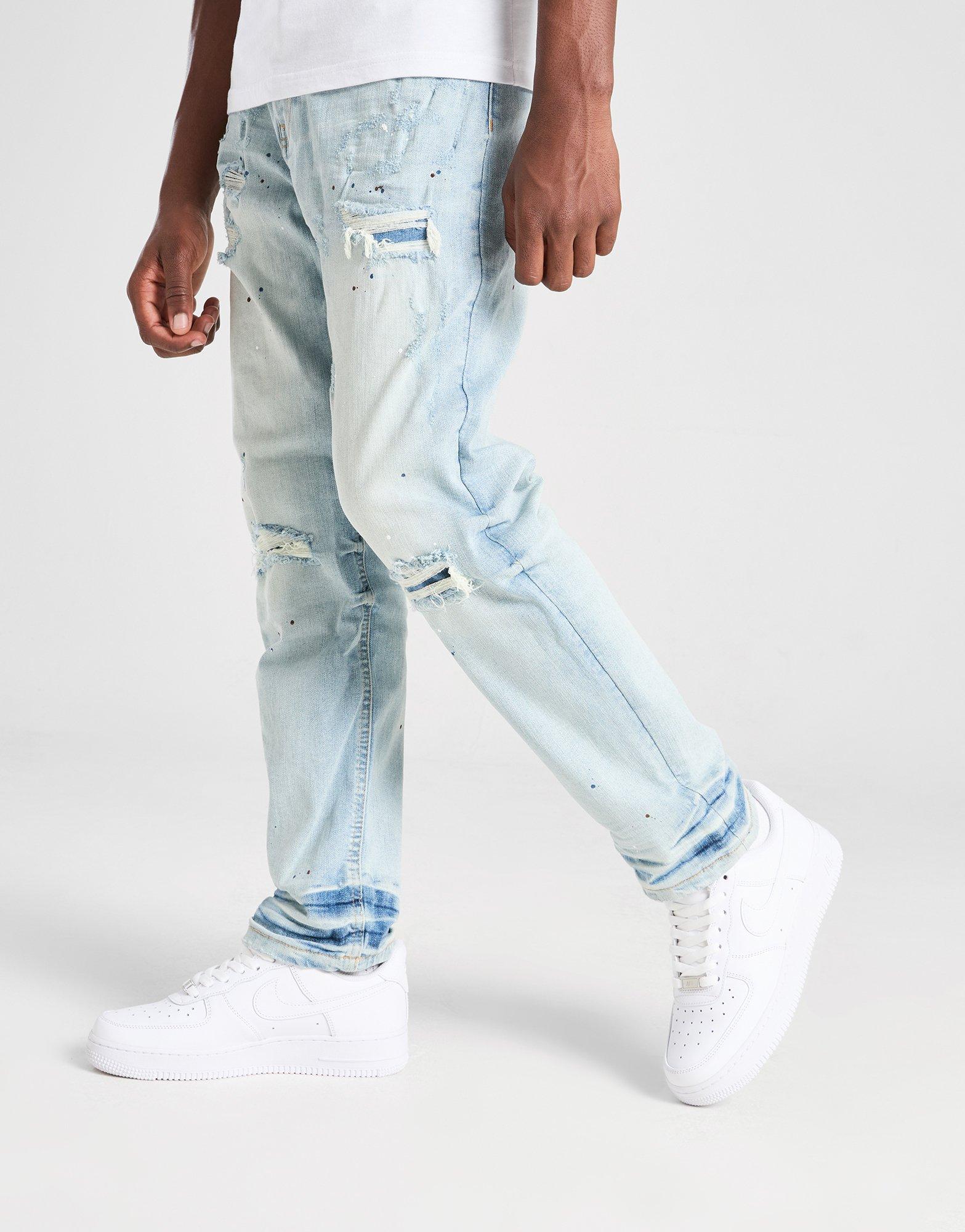 SUPPLY&DEMAND PANTALONI  DENVER DNM JN LWD SUPTJB17264740 Albastru