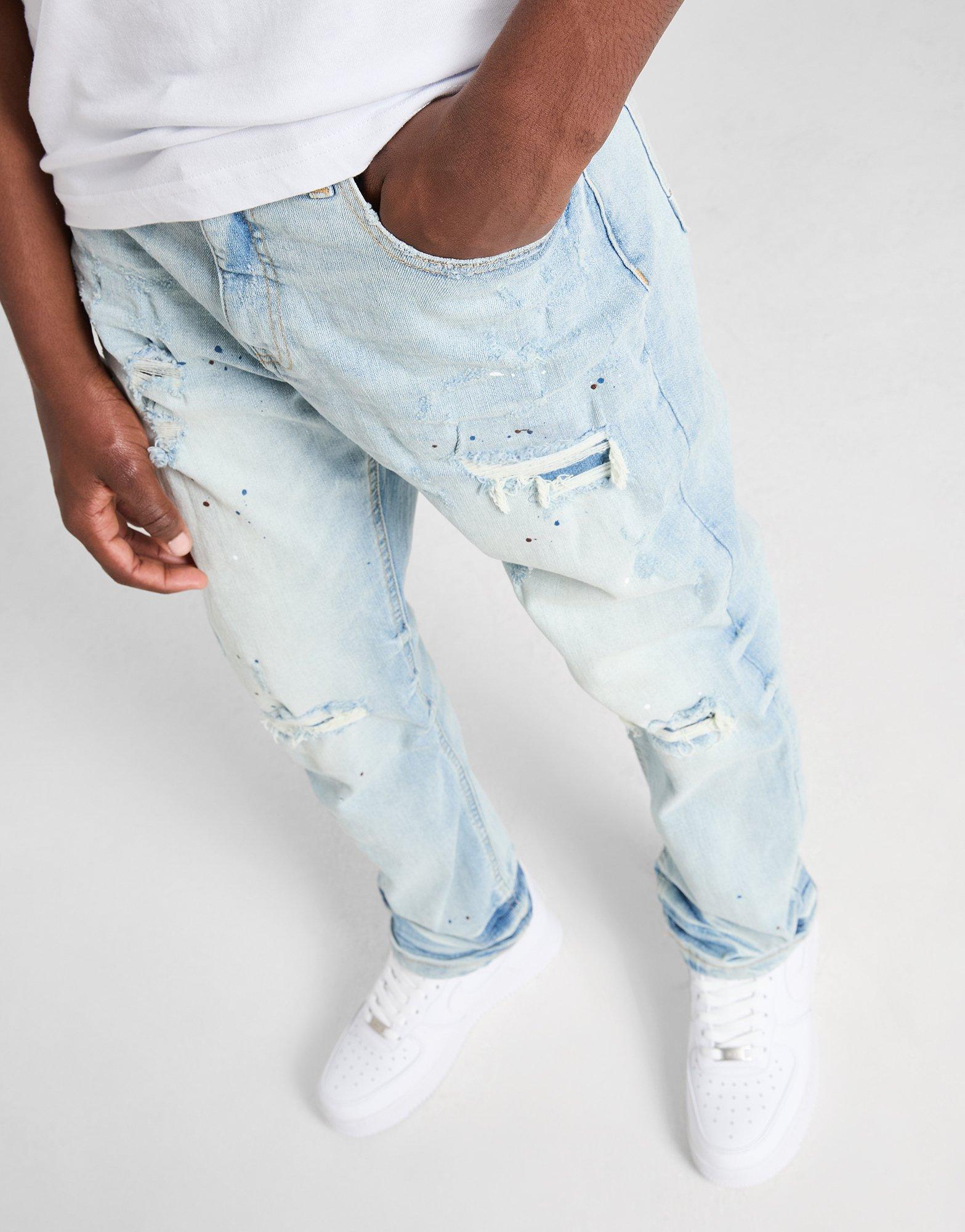 SUPPLY&DEMAND PANTALONI  DENVER DNM JN LWD SUPTJB17264740 Albastru