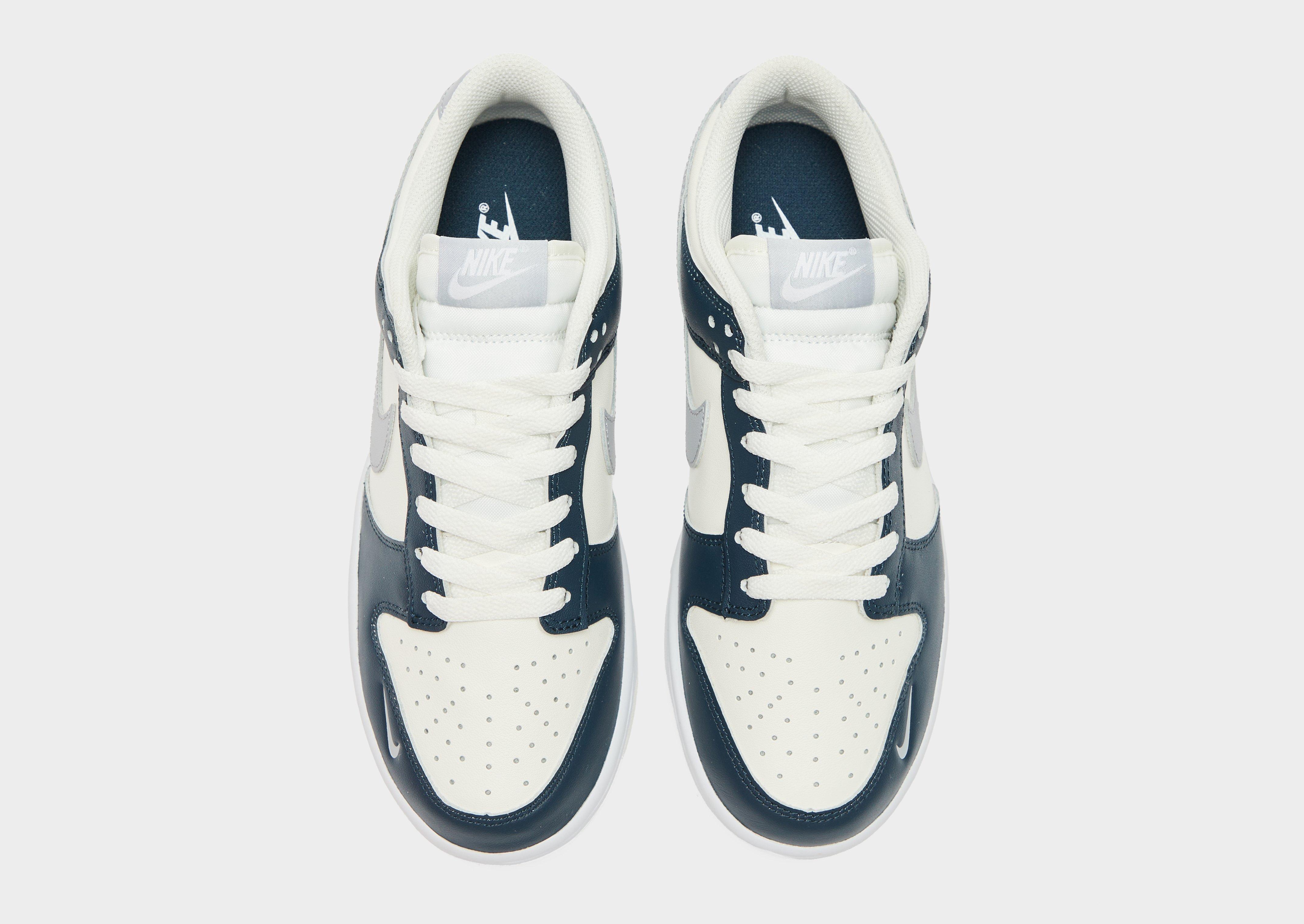 Női sneakers NIKE W NIKE DUNK LOW JD HV2390-100 Sötétkék