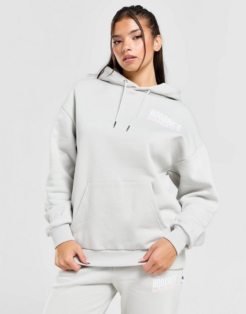 Жіночі кофти HOODRICH КОФТА З КАПЮШОНОМ FLEX GRAPH HD L'GRY HW03240351 Сірий