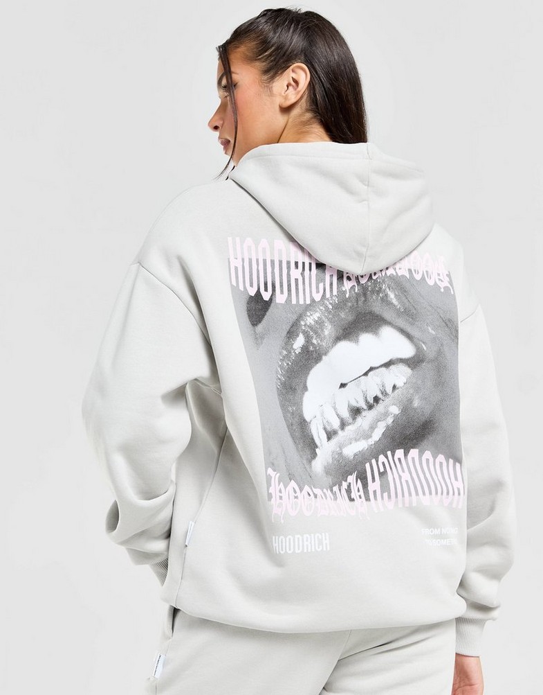 Жіночі кофти HOODRICH КОФТА З КАПЮШОНОМ FLEX GRAPH HD L'GRY HW03240351 Сірий