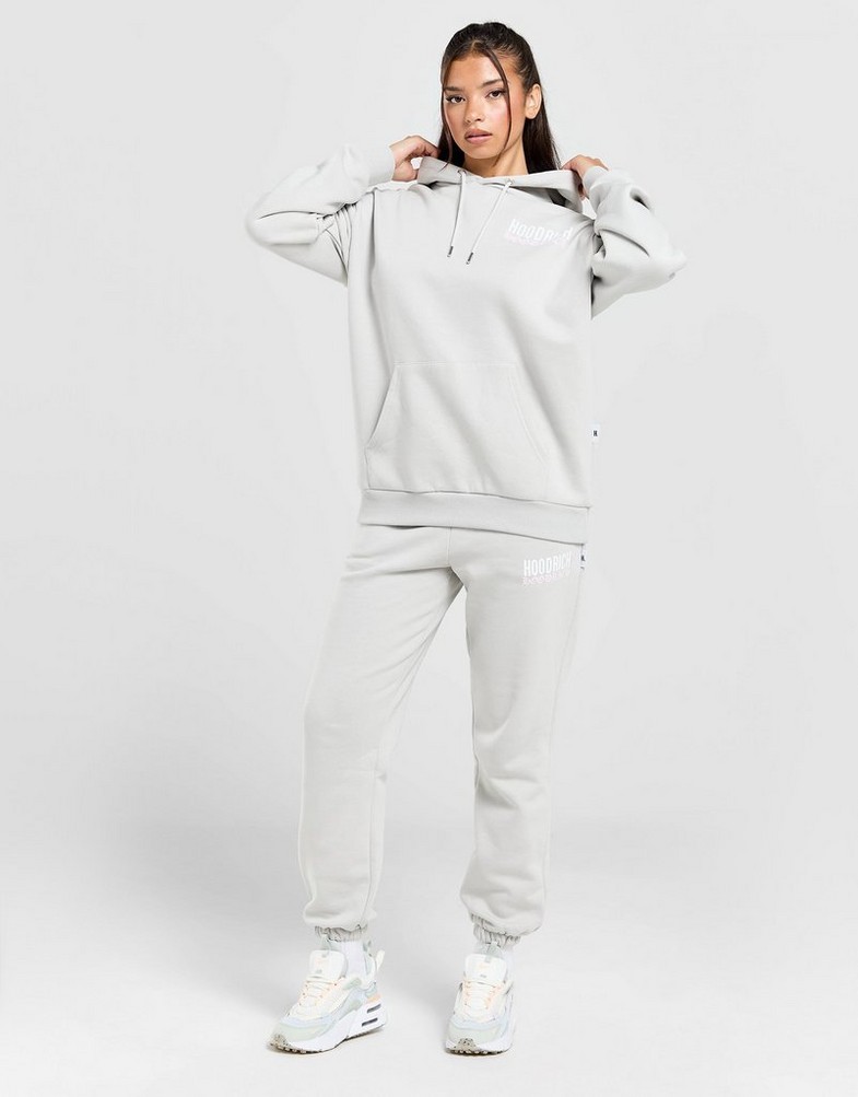 Жіночі кофти HOODRICH КОФТА З КАПЮШОНОМ FLEX GRAPH HD L'GRY HW03240351 Сірий