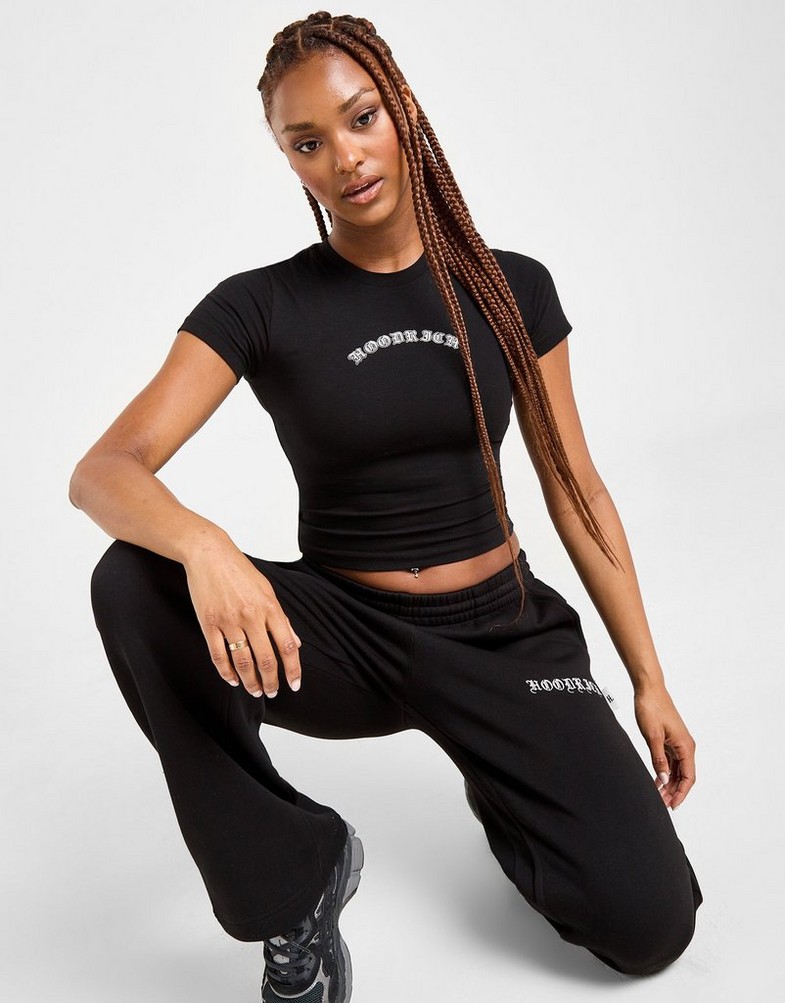 Жіночі футболки HOODRICH ФУТБОЛКА DUSK BABY T BLK HW03240380 Чорний