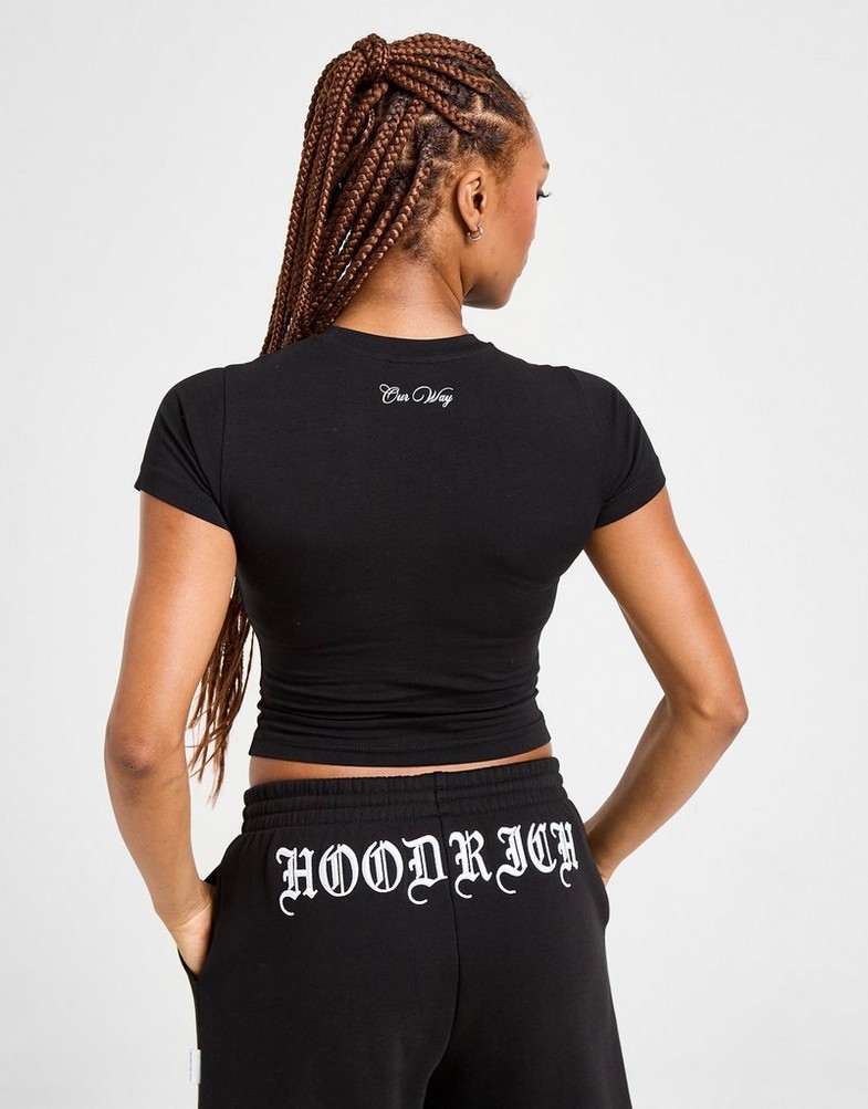 Жіночі футболки HOODRICH ФУТБОЛКА DUSK BABY T BLK HW03240380 Чорний