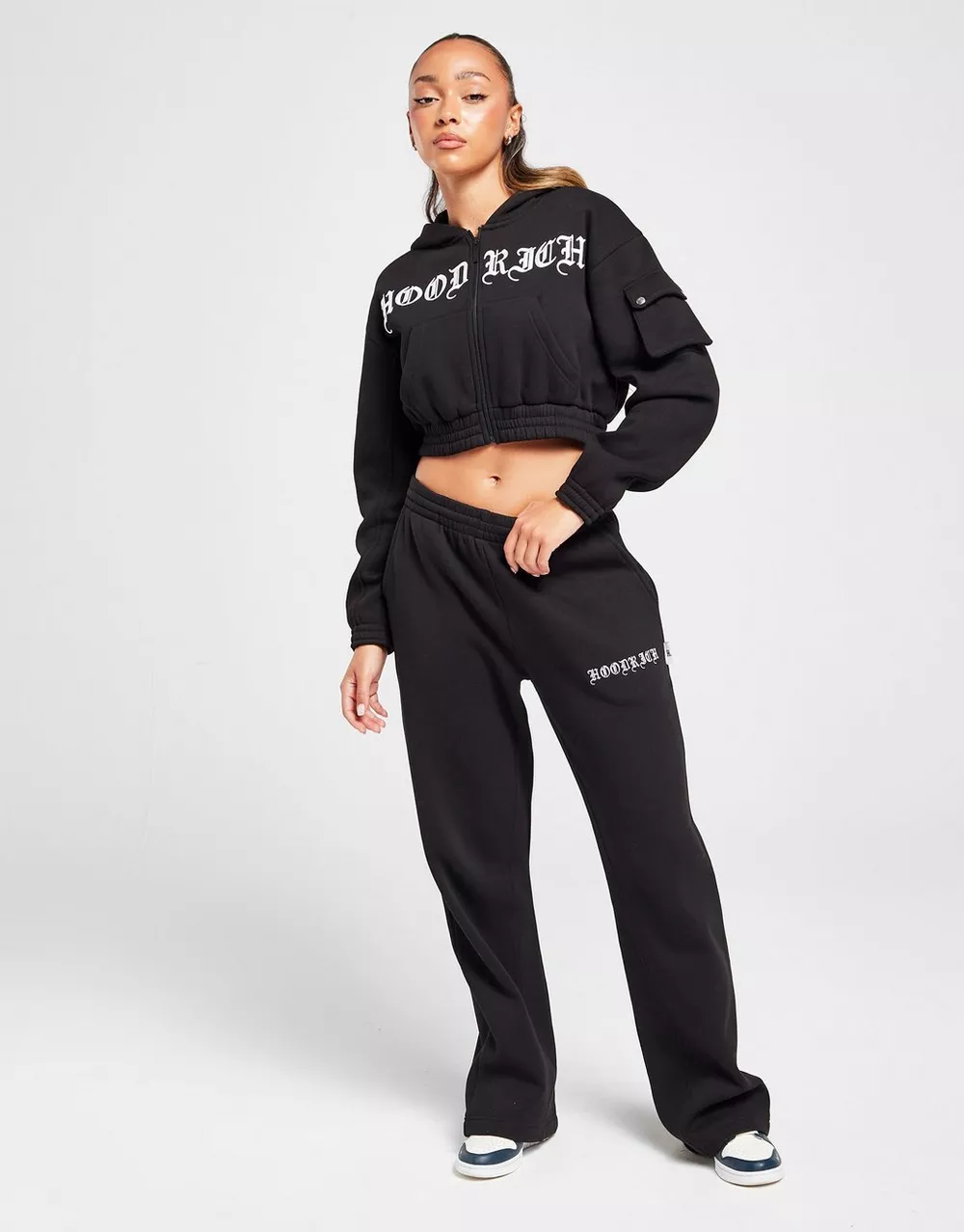 HOODRICH ШТАНИ DUSK WIDE JOG BLK, фото 1 з 5