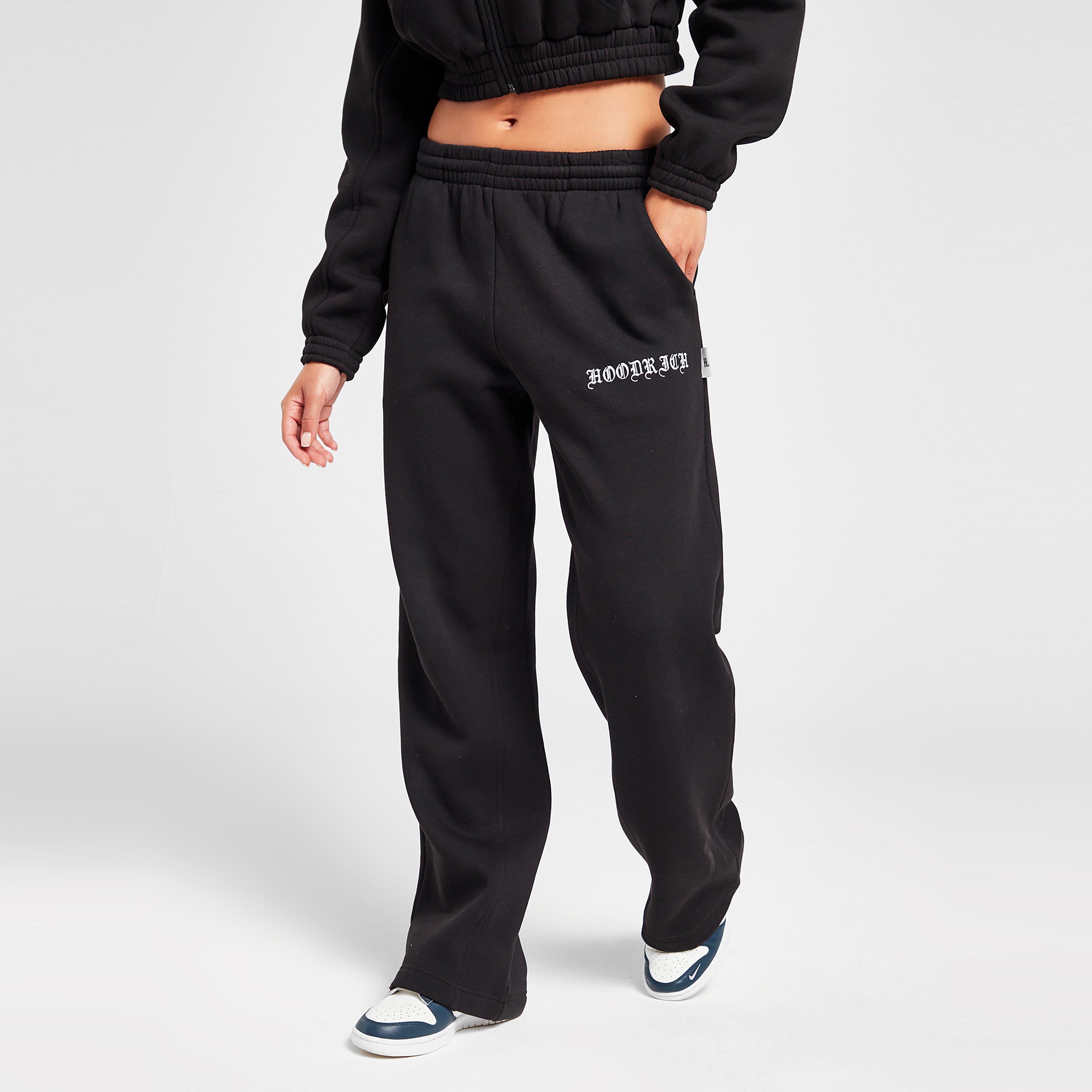 Pantaloni pentru femei HOODRICH PANTALONI  DUSK WIDE JOG BLK