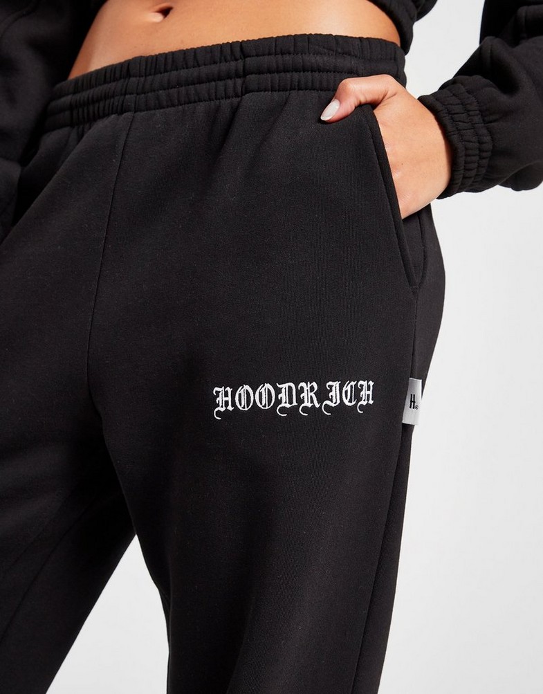 Moteriškos kelnės HOODRICH KELNĖS DUSK WIDE JOG BLK HW03240359 Juoda