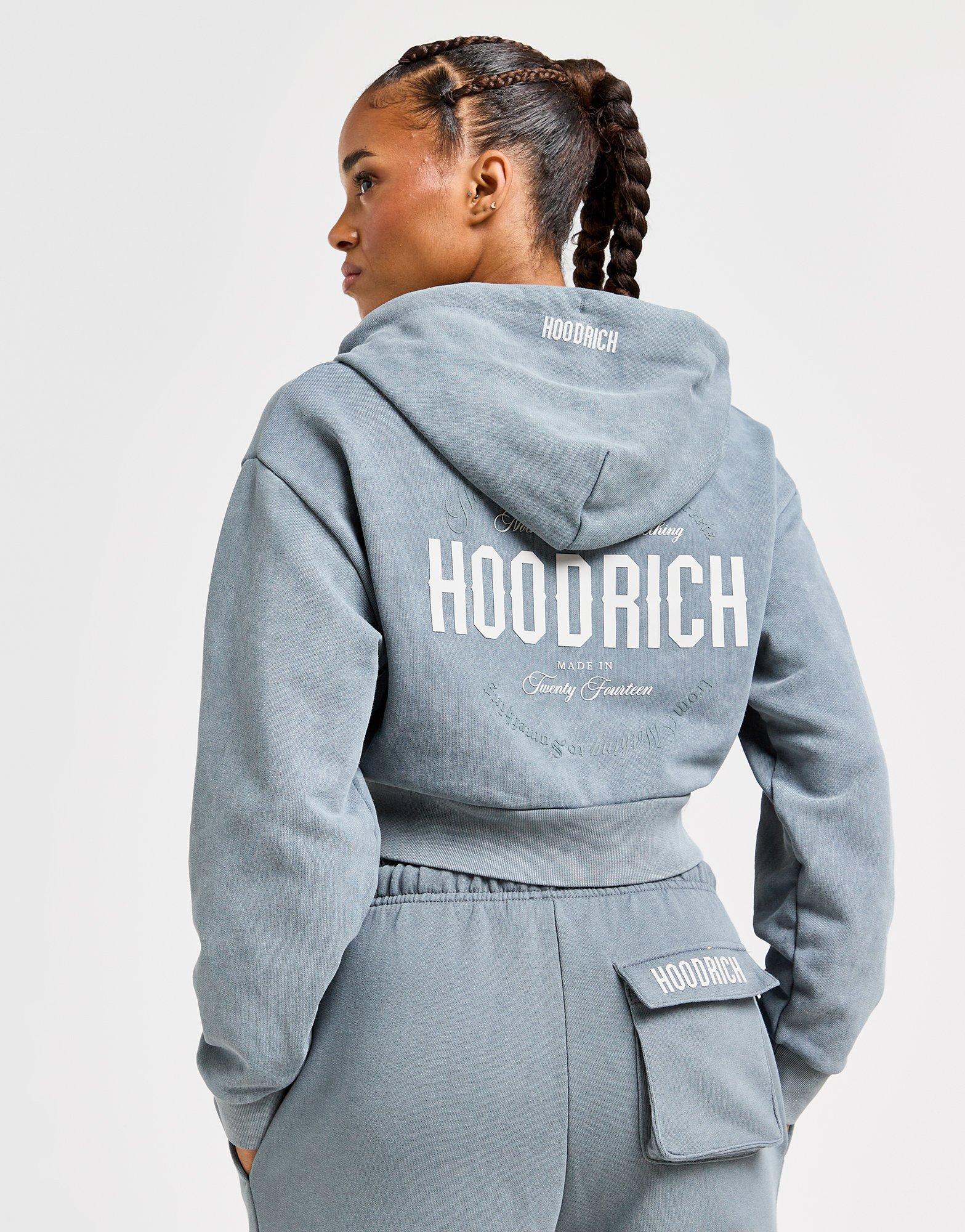 Дамска блуза HOODRICH СУИТЧЪР СЪС ЗАКОПЧАВАНЕ   С КАЧУЛКА EQUATE CRP FZ HW03240284 Сив