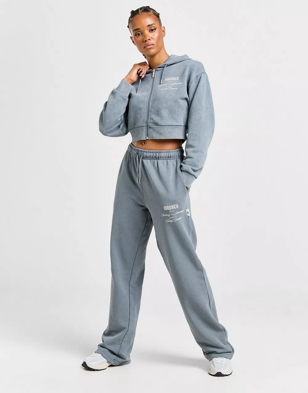HOODRICH ШТАНИ EQUATE WIDE LEG GRY, фото 1 з 5