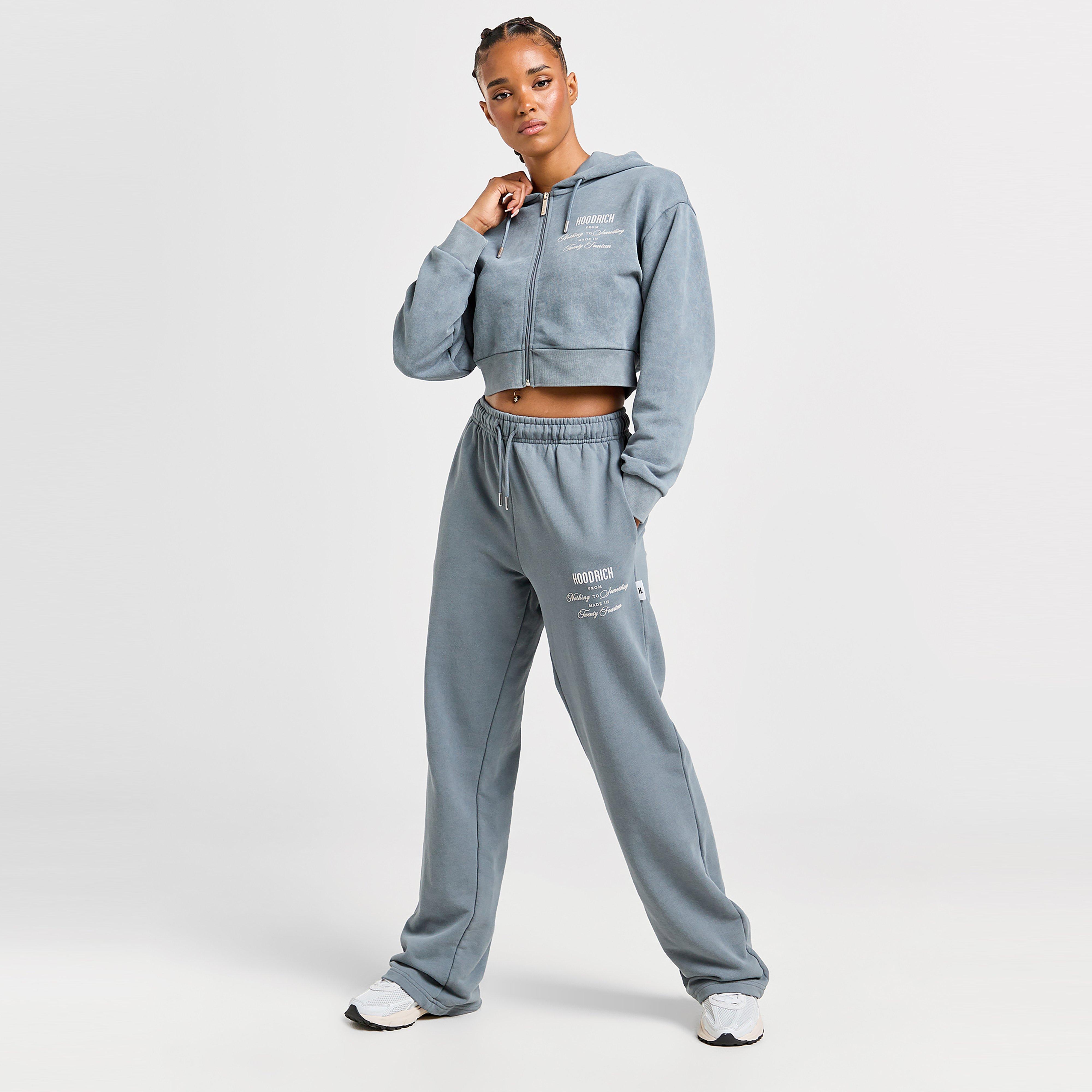 Pantaloni pentru femei HOODRICH PANTALONI  EQUATE WIDE LEG GRY