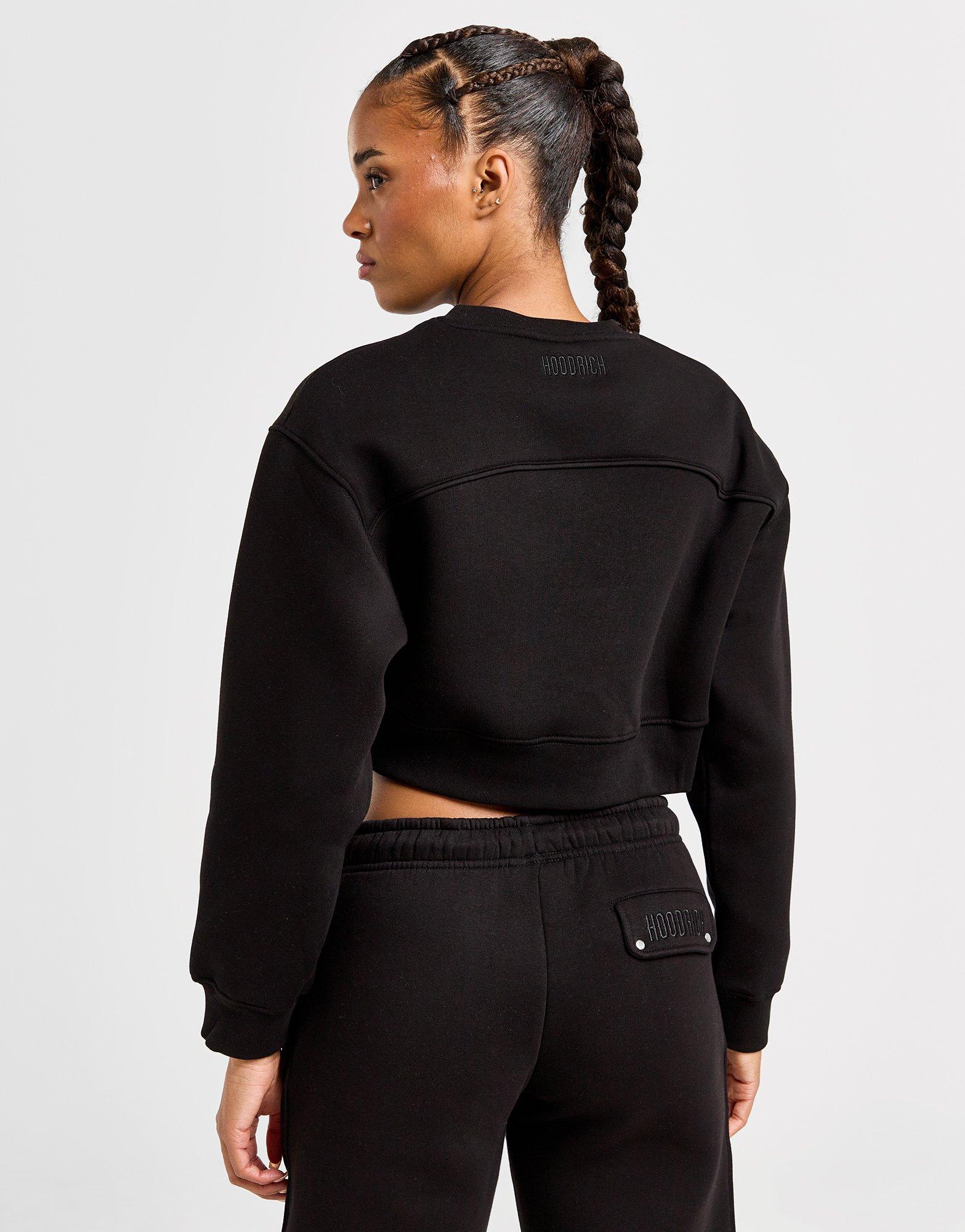 Bluza damska HOODRICH BLUZA FIGURE CREW BLK HW03240019 Czarny