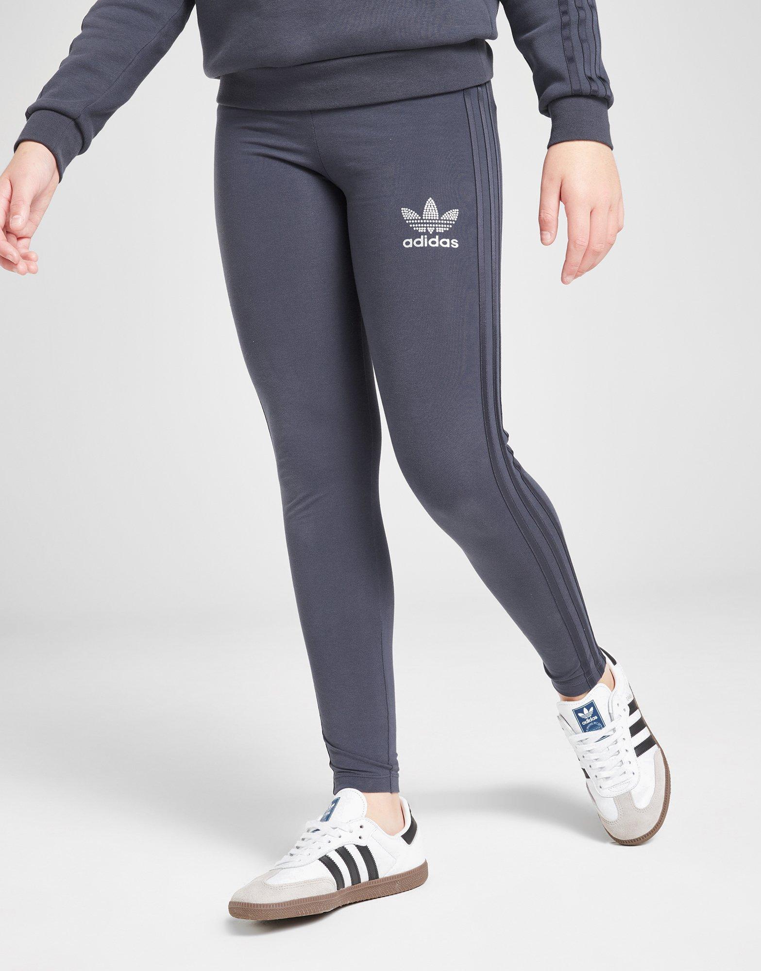 Дитячі штани ADIDAS ЛОСИНИ (G)GLTR TREF 3S LEG BLU G JD1247 Темно-синій