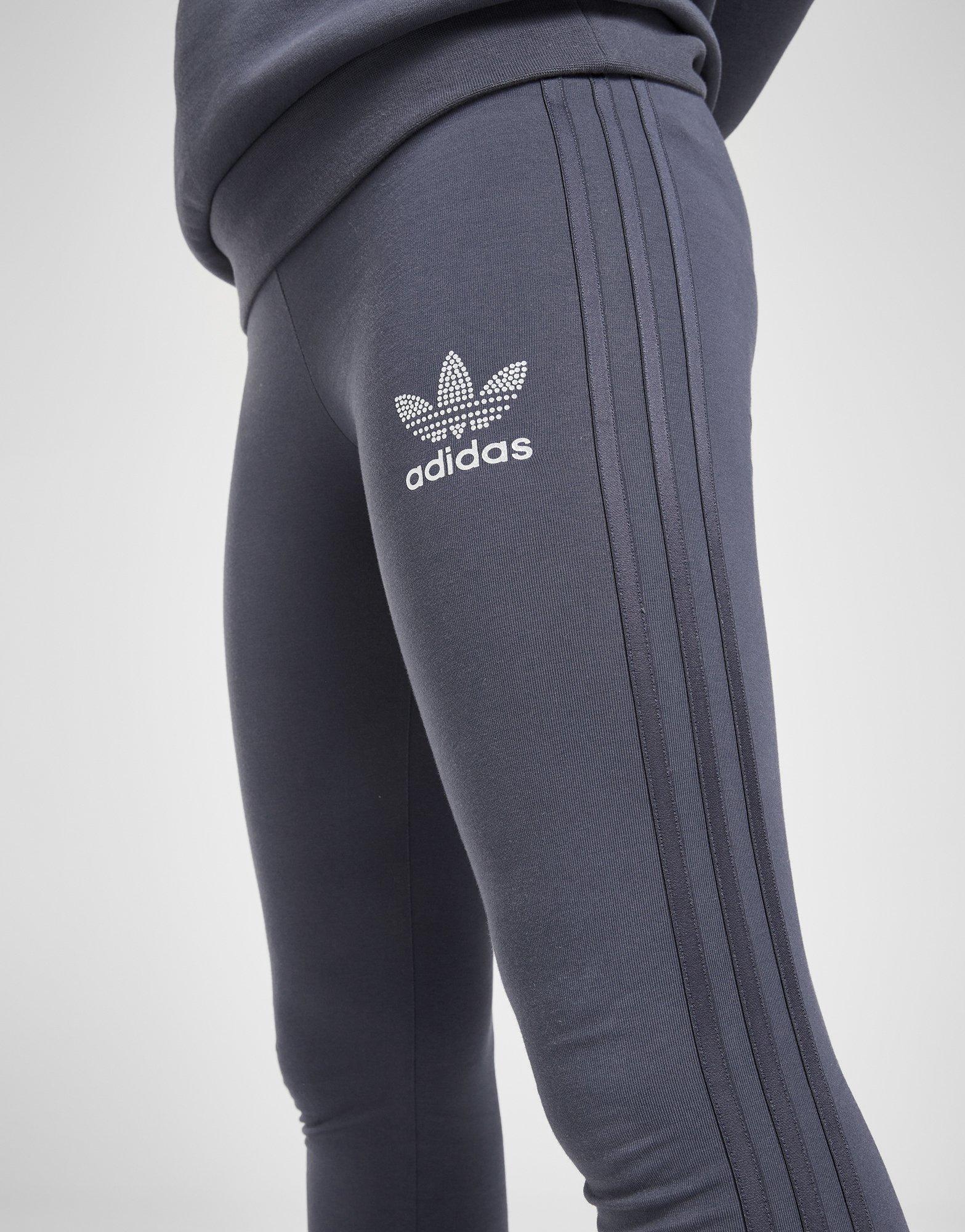Дитячі штани ADIDAS ЛОСИНИ (G)GLTR TREF 3S LEG BLU G JD1247 Темно-синій