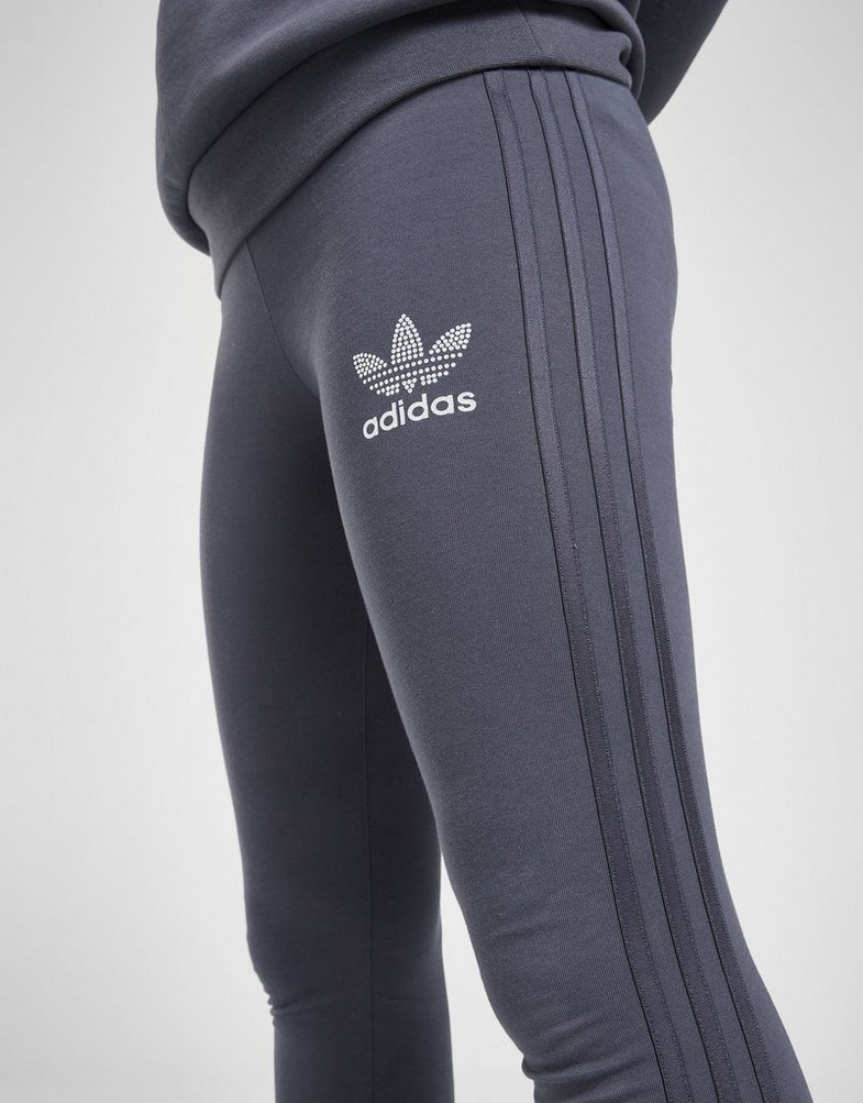 Pantaloni pentru copii ADIDAS COLANȚI (G)GLTR TREF 3S LEG BLU G JD1247 Bleumarin