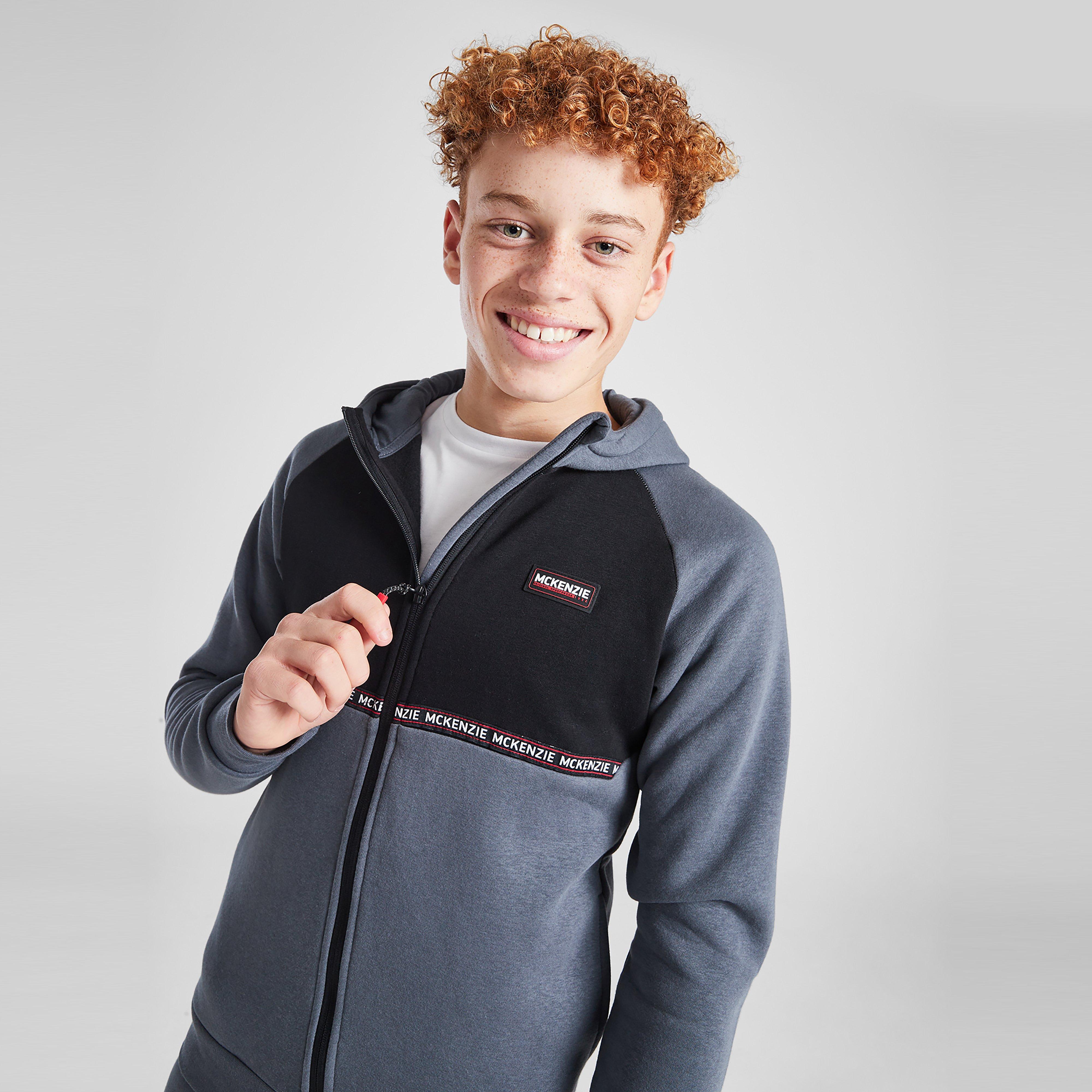 Detská mikina MCKENZIE MIKINA ROZEPÍNACÍ   S KAPUCÍ ASTRA FLC FZ H