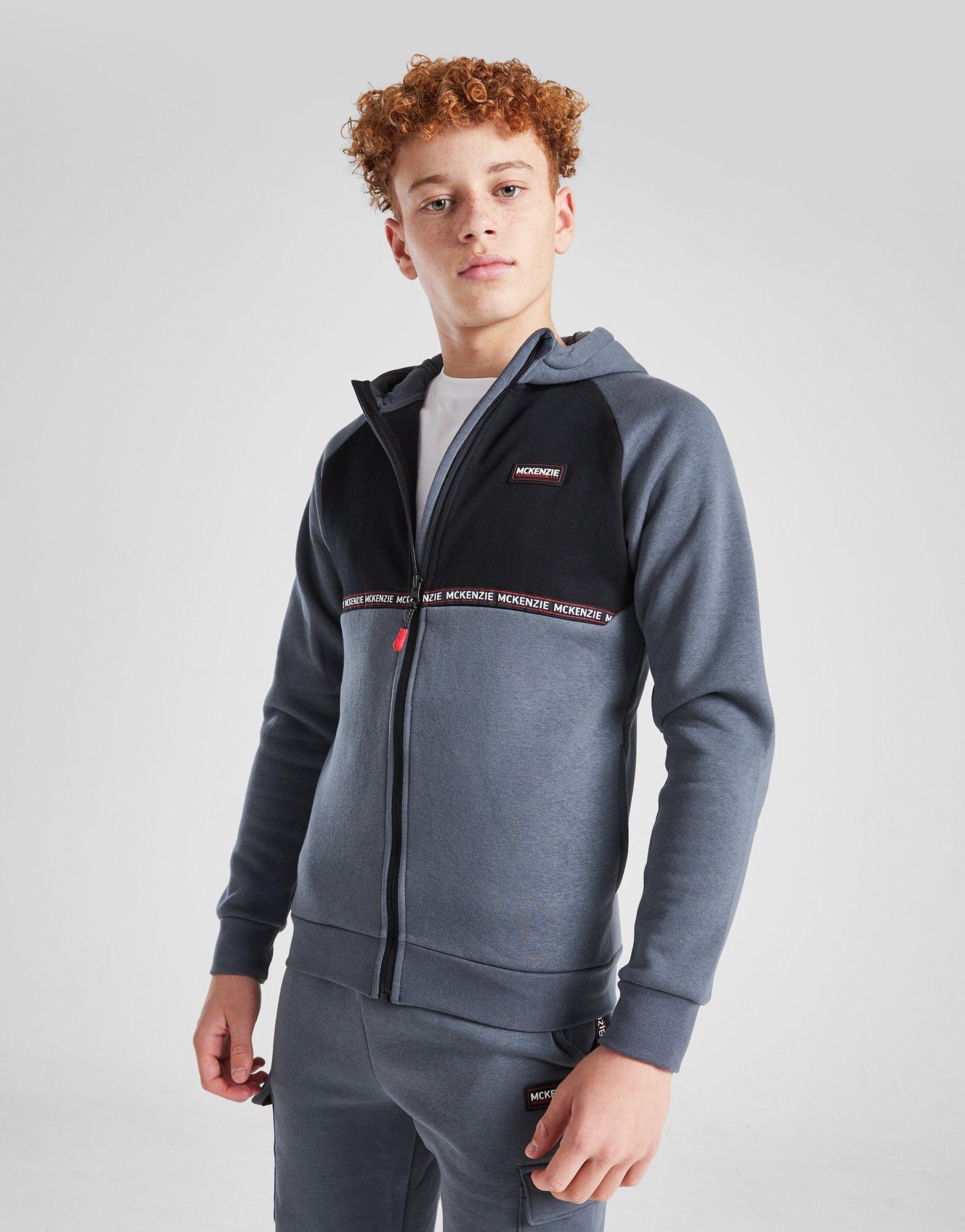 MCKENZIE BLUZA ROZPINANA Z KAPTUREM ASTRA FLC FZ H MCKTJB16530061 Szary