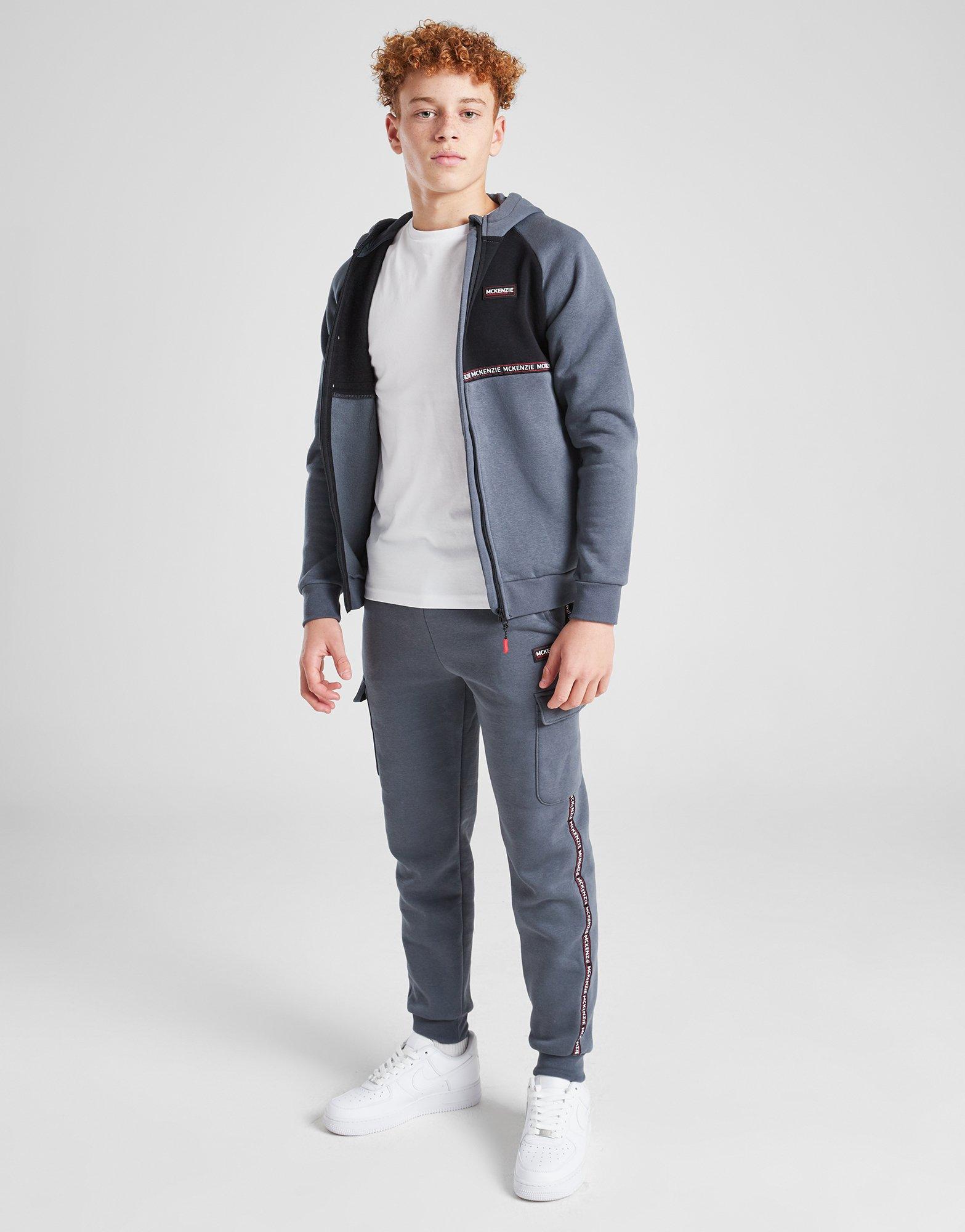 MCKENZIE BLUZA ROZPINANA Z KAPTUREM ASTRA FLC FZ H MCKTJB16530061 Szary