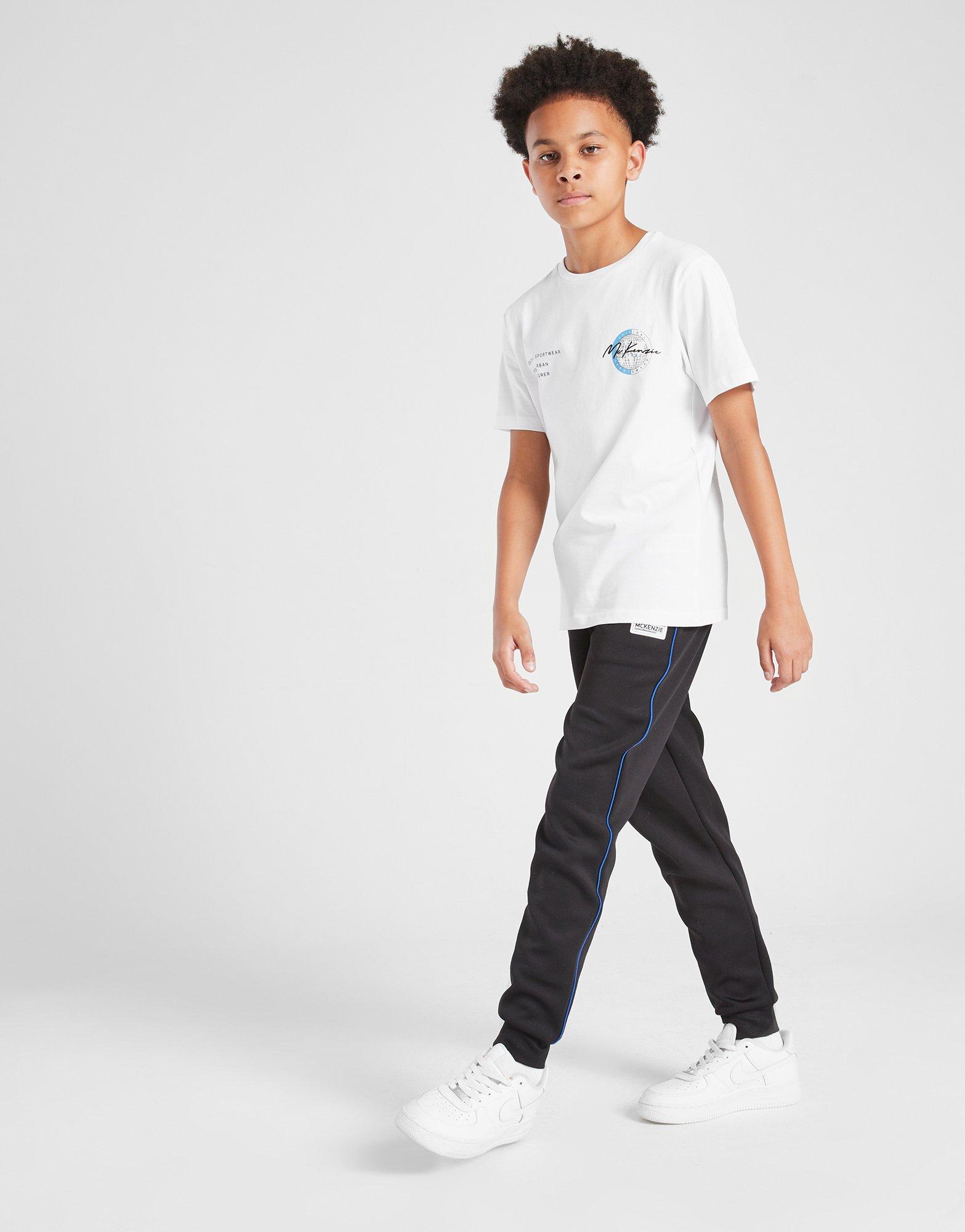 Tricou pentru copii MCKENZIE TRICOU TITANIUM TEE WHT-WHT MCKTJB16601010 Alb