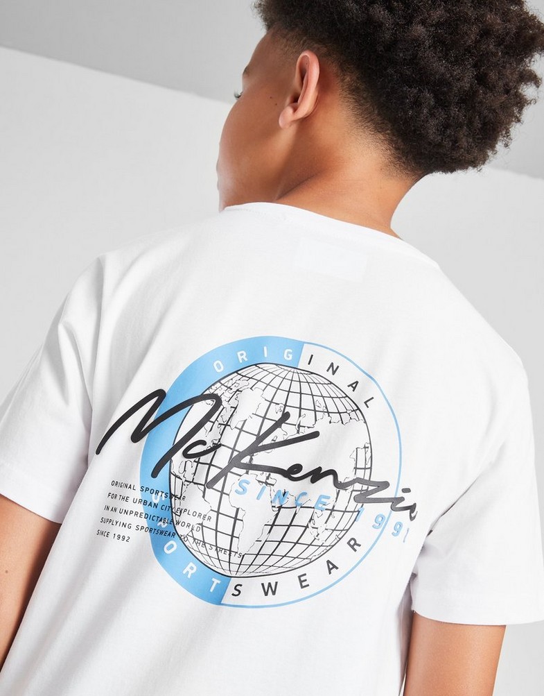 Дитячі футболки MCKENZIE ФУТБОЛКА TITANIUM TEE WHT-WHT MCKTJB16601010 Білий